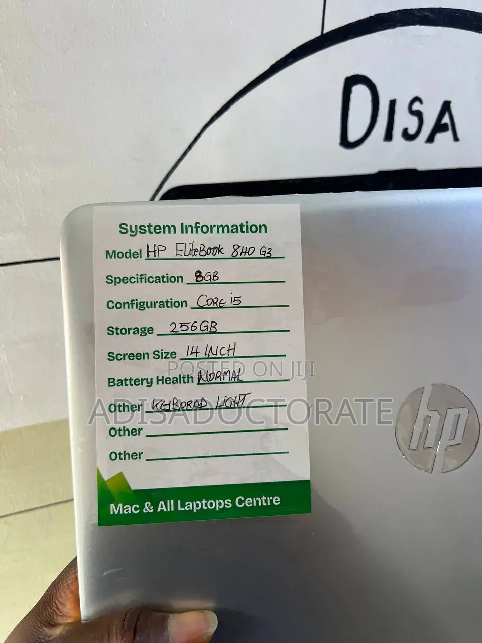 Laptop HP EliteBook 840 G3 8GB Intel Core i5 SSD 256GB
