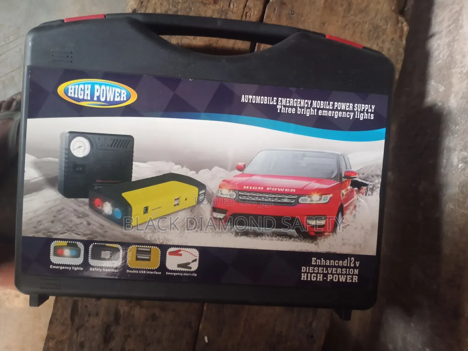 Wireless Jump Starter and Tire Pump