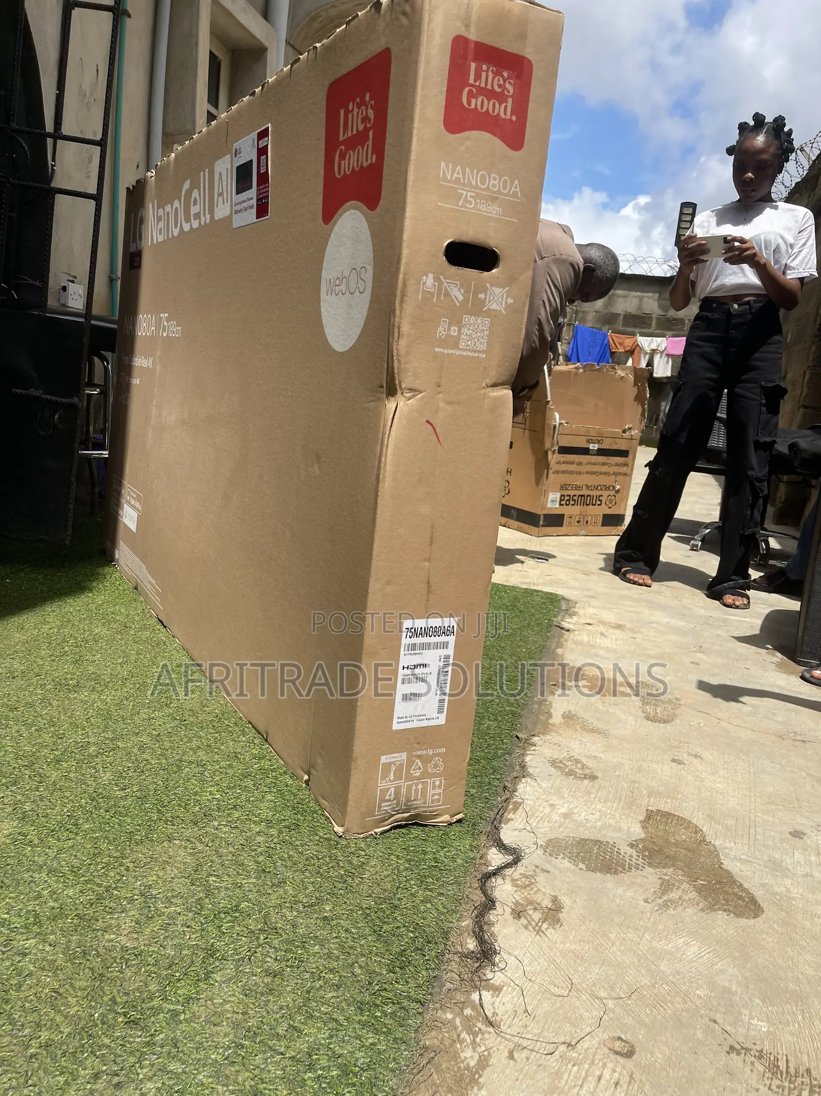 New LG 75NANO80T6A Nano Smart Television