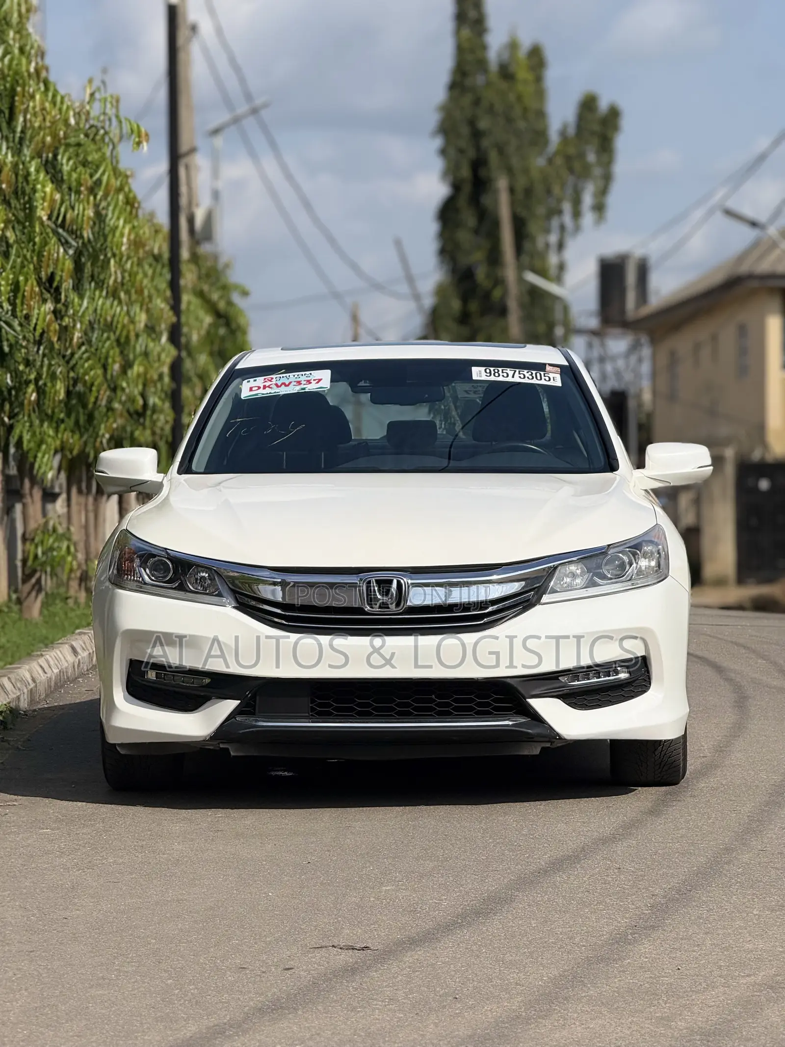 Honda Accord EX-L 4dr Sedan FWD (2.4L 4cyl 2A) 2017 White