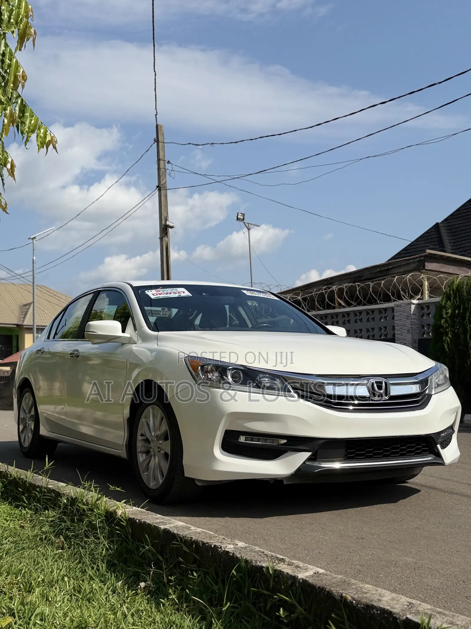 Honda Accord EX-L 4dr Sedan FWD (2.4L 4cyl 2A) 2017 White