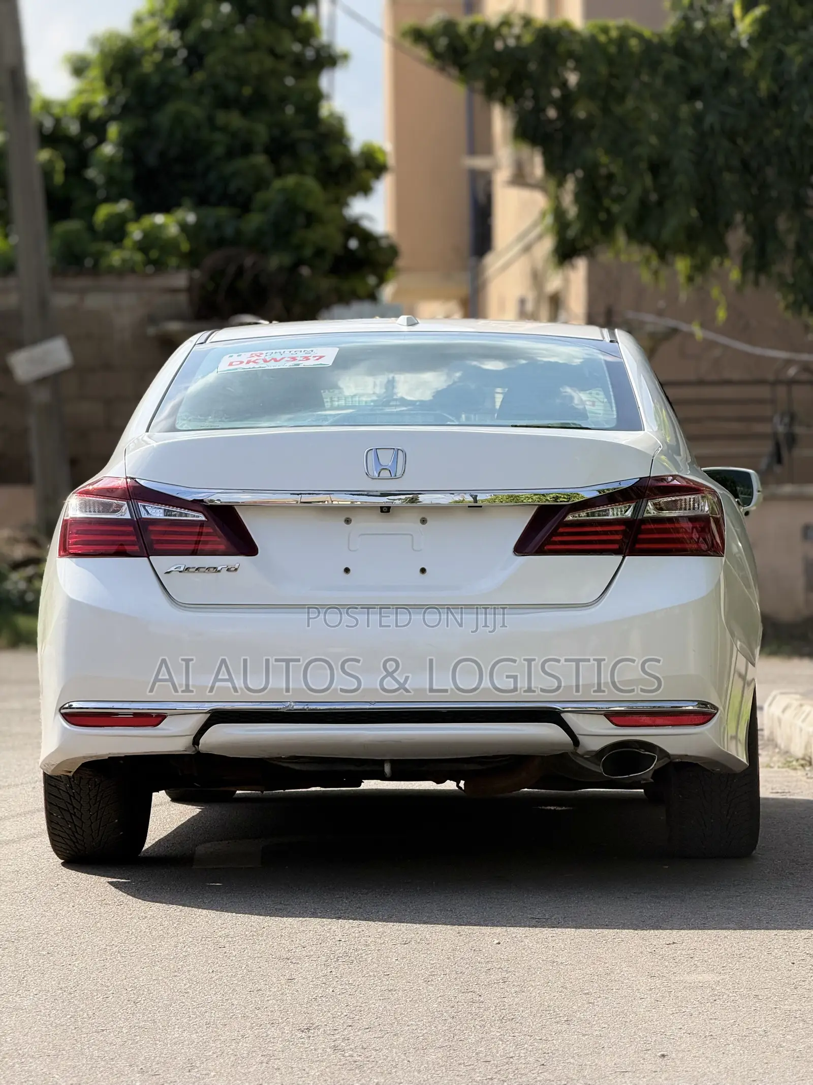 Honda Accord EX-L 4dr Sedan FWD (2.4L 4cyl 2A) 2017 White