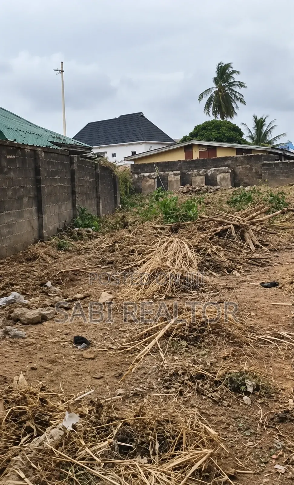 Standard Half Plot of Land Fenced Round Gated After Puposola Bridge