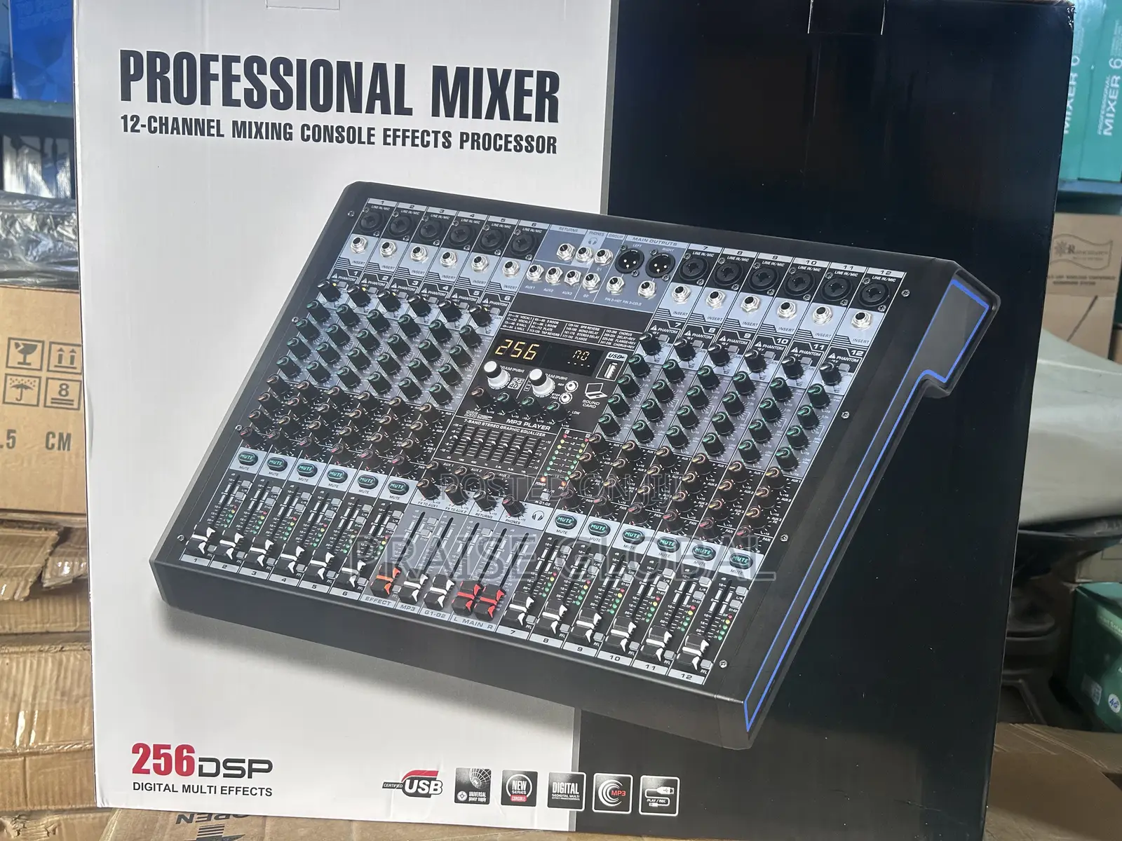 12 Channel Professional Mixing Console
