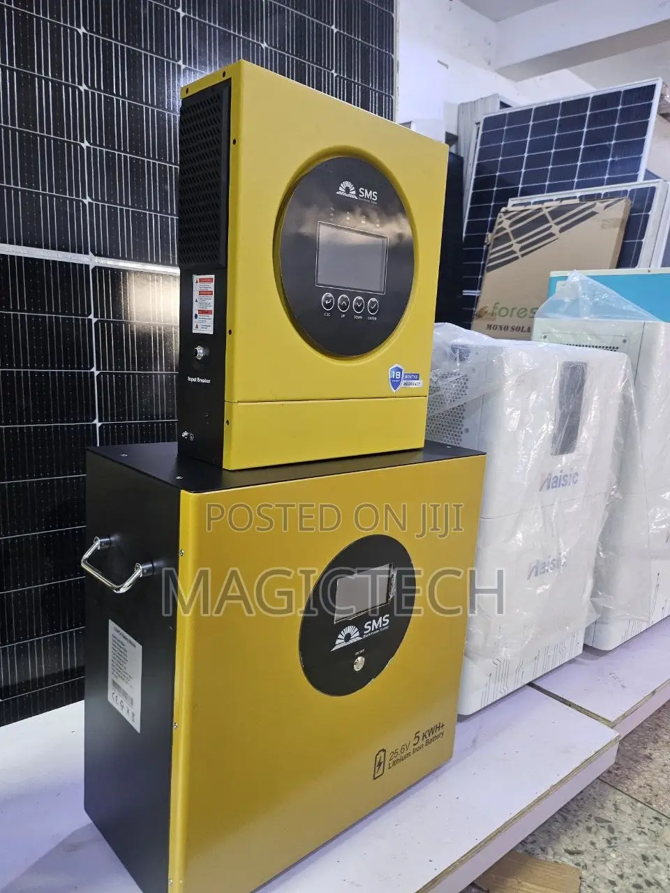 SMS 5KW Hybrid Inverter + 5KWH Lithium Battery Combo