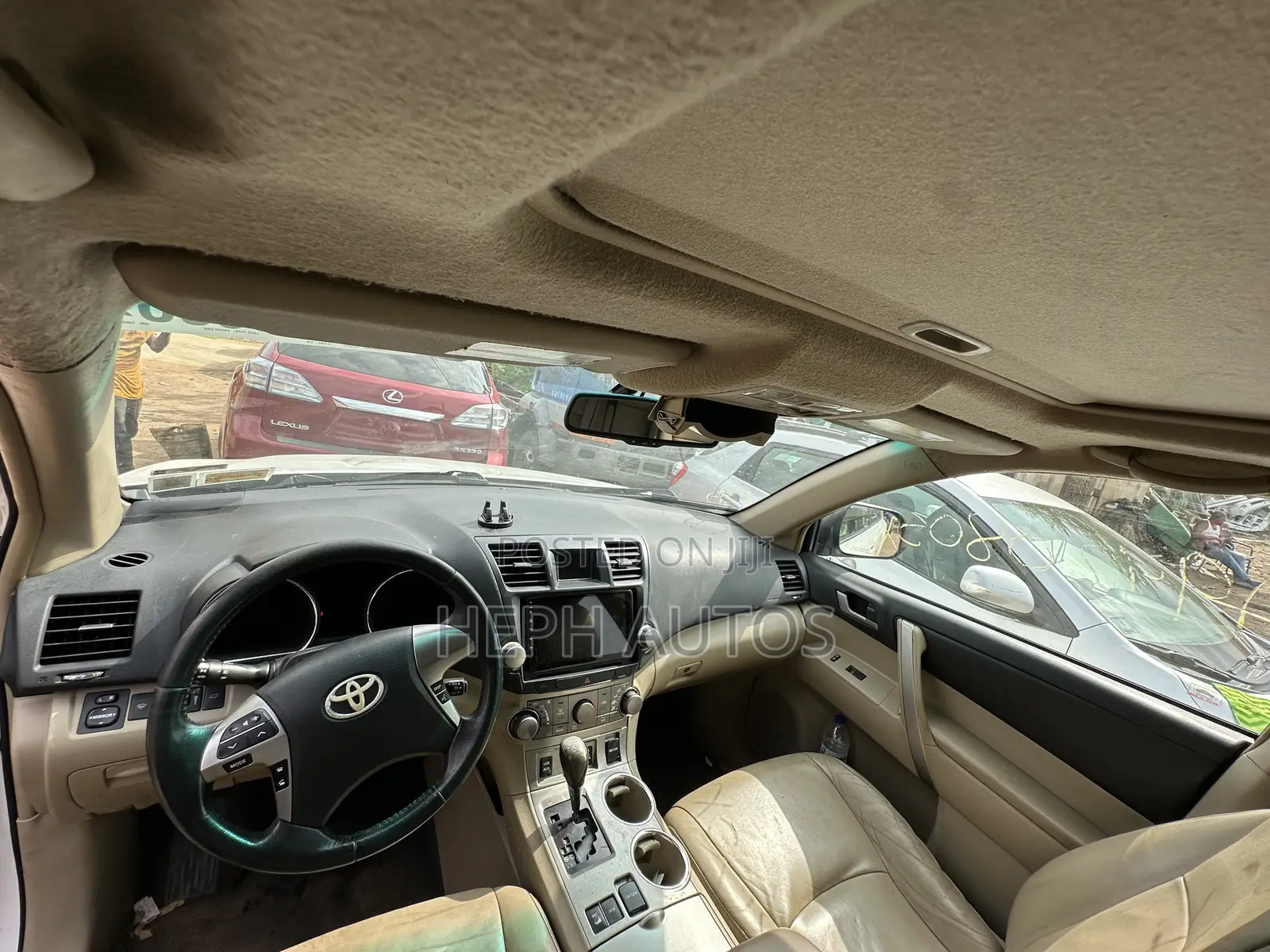 Toyota Highlander Hybrid 2012 White