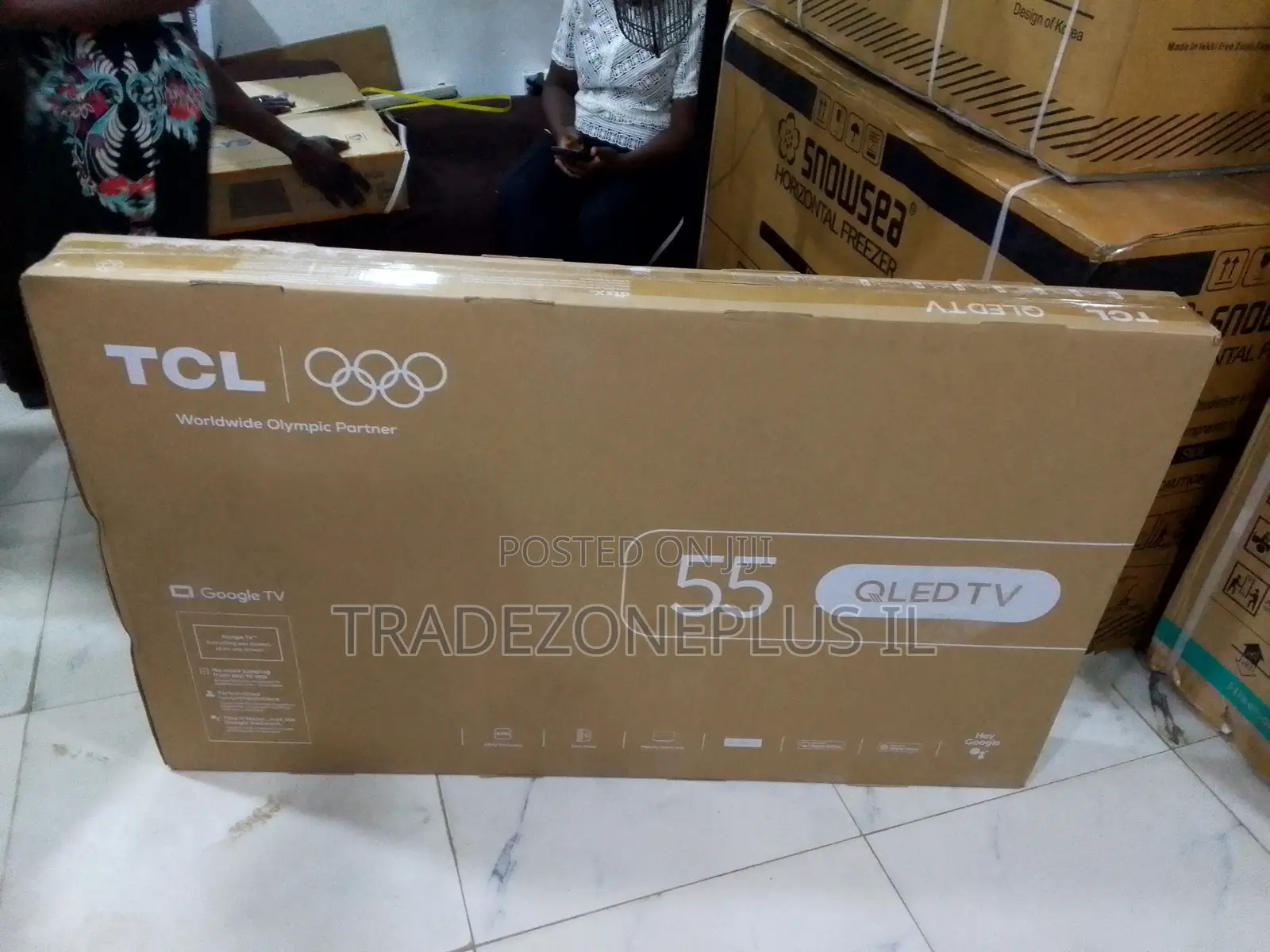 TCL 55 Inch 55T6D QLED Television Stylish Smart
