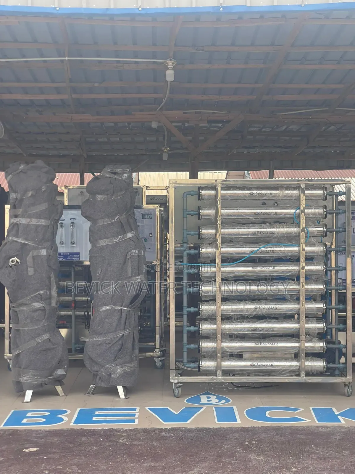 Foreign Stainless Steel Treatment Plant and Reverse Osmosis Machine