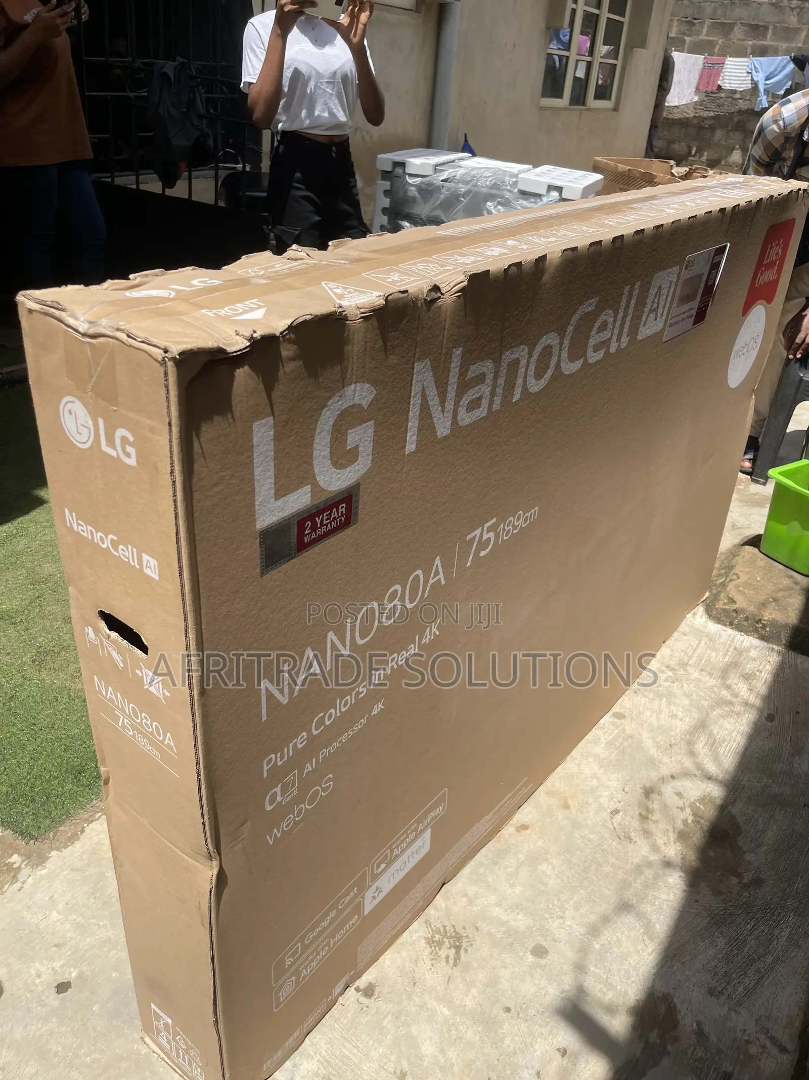 New LG 75NANO80T6A 75′′ Nano TV