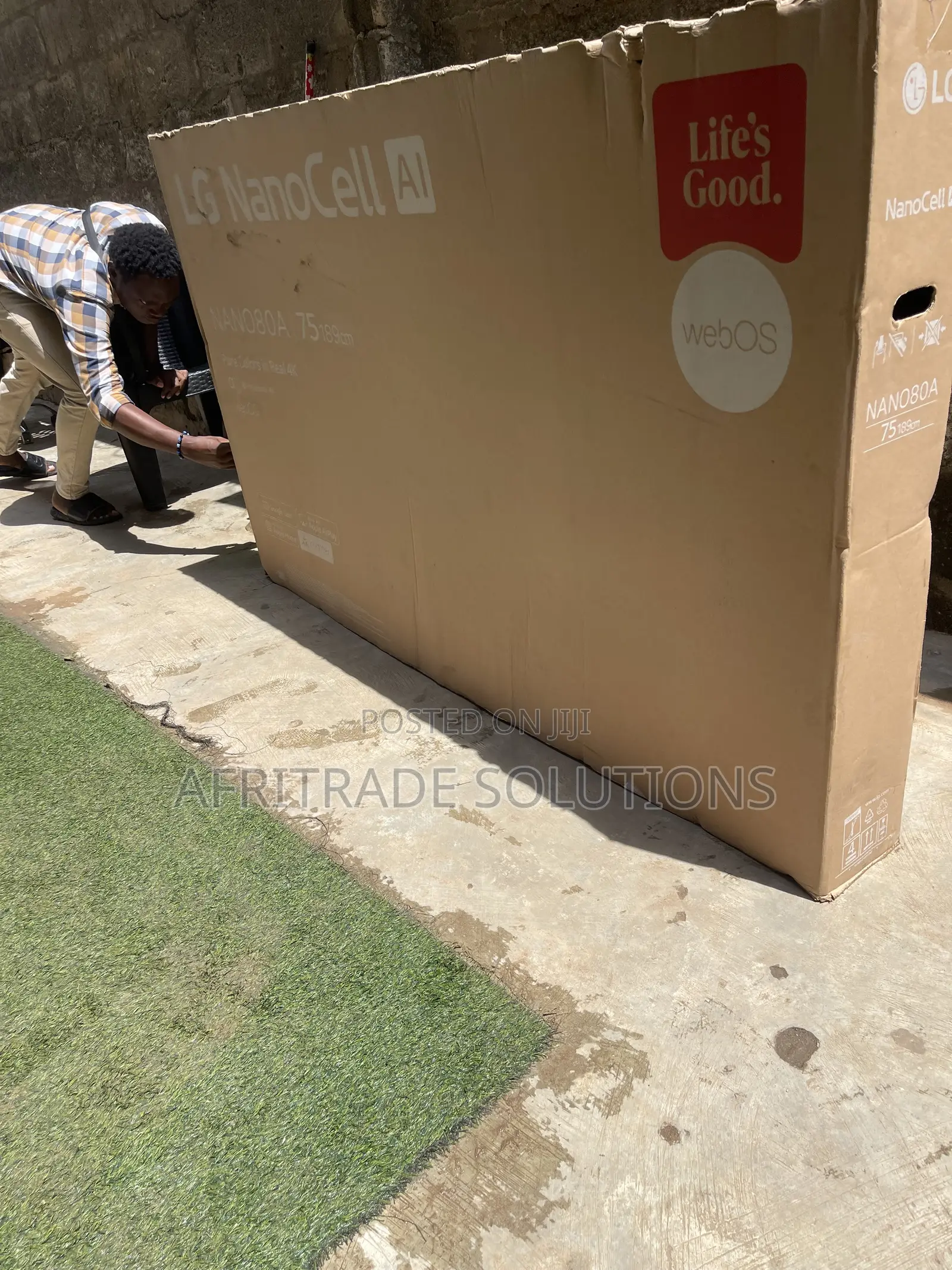 LG 75′′ NanoCell Smart Television – 75NANO80T6A