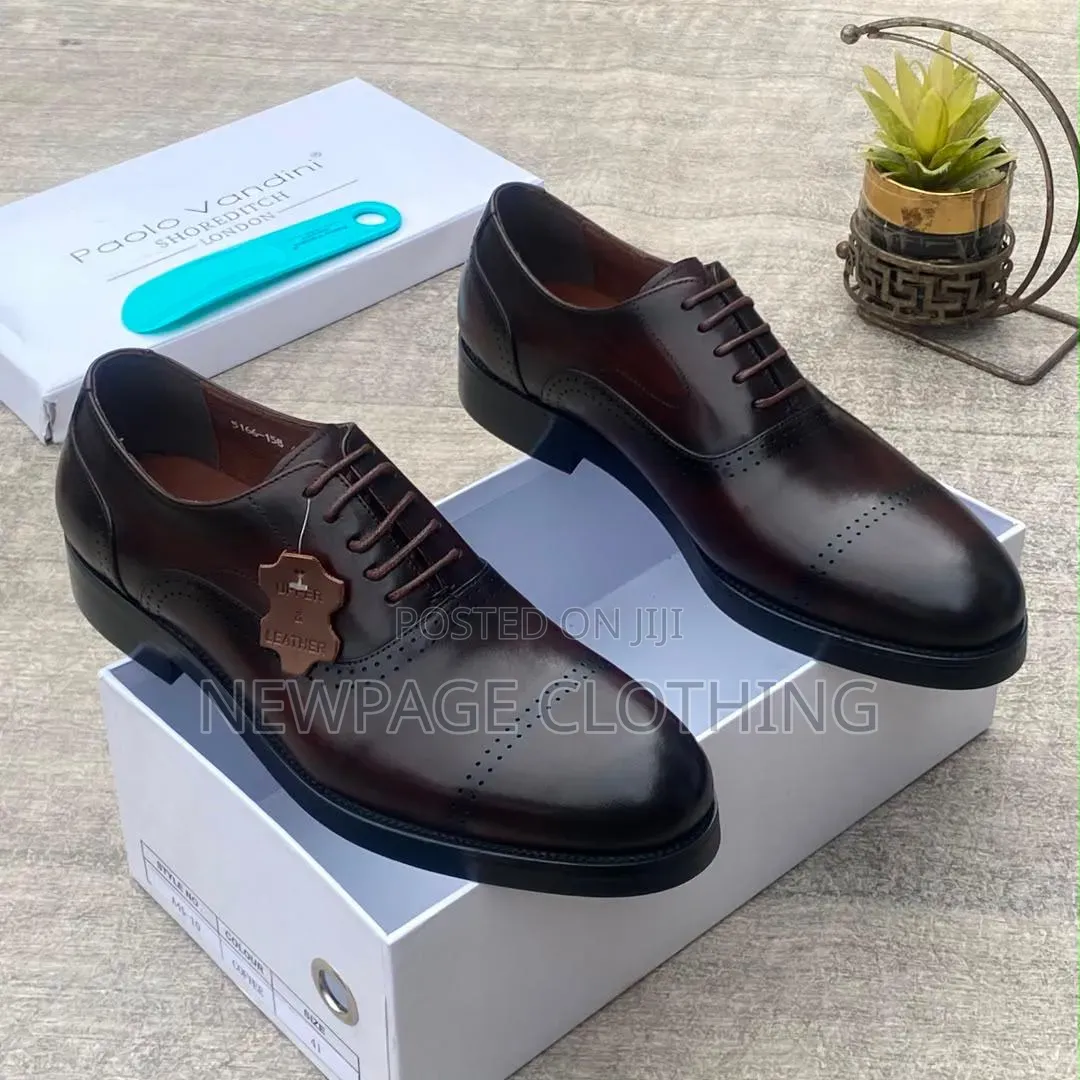 Classy Turkish Italian Leather Shoes – Bold Big Sole Design