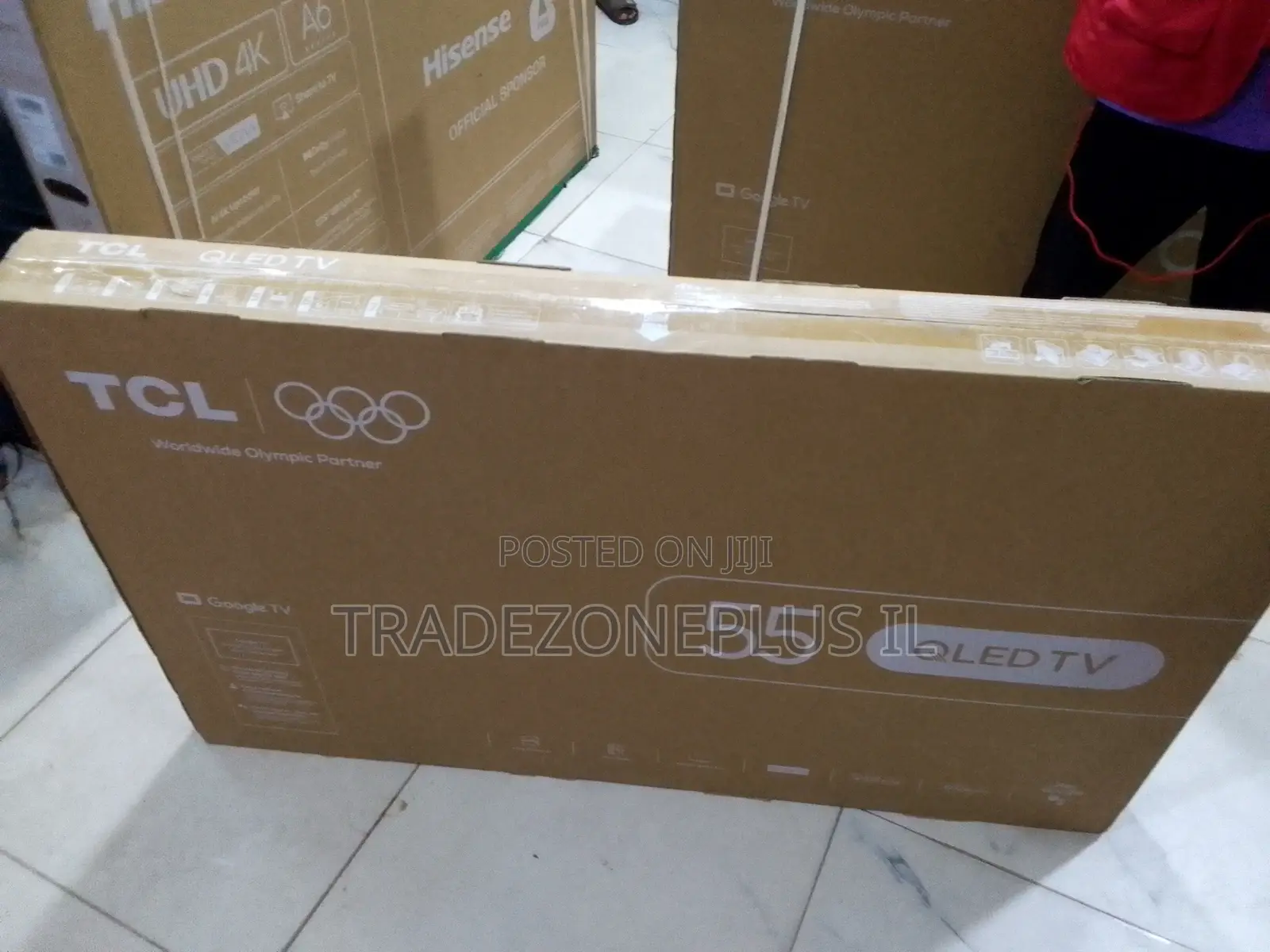 TCL 55T6D QLED Smart TV Bigger Picture, Better Viewing