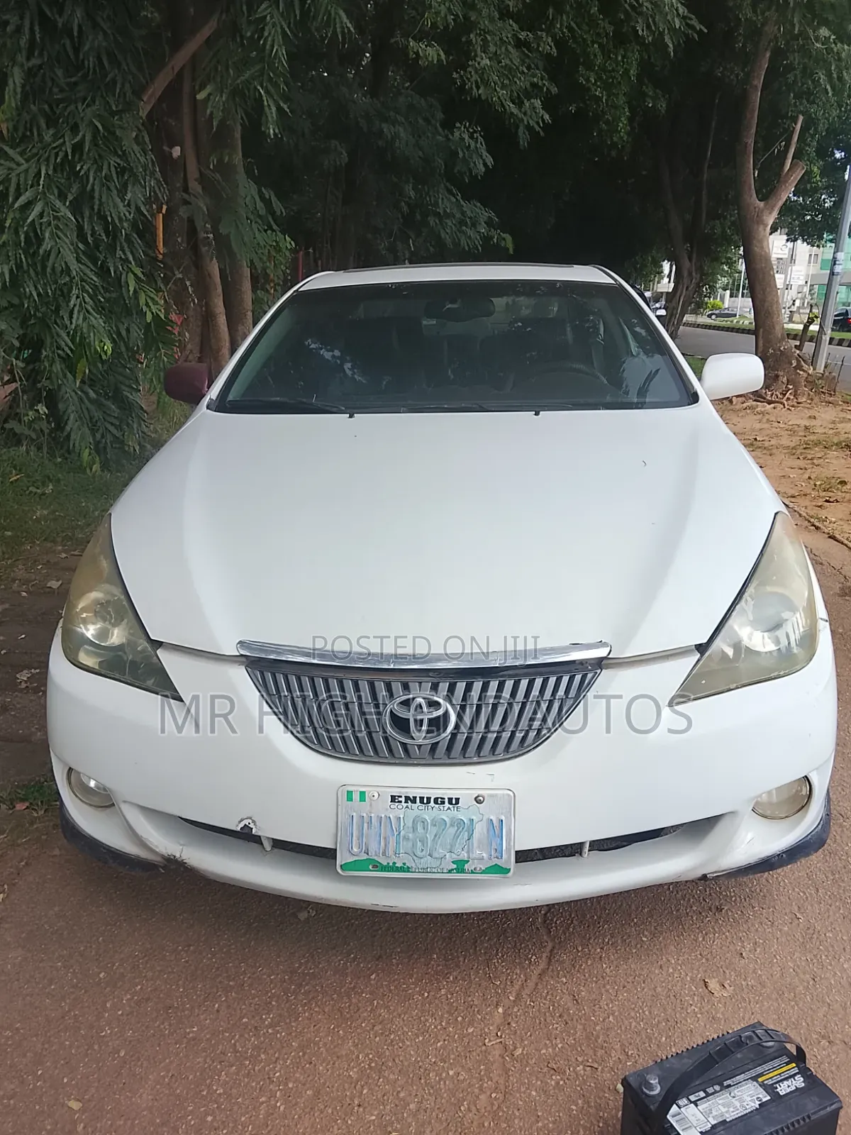 Toyota Solara 2005 White