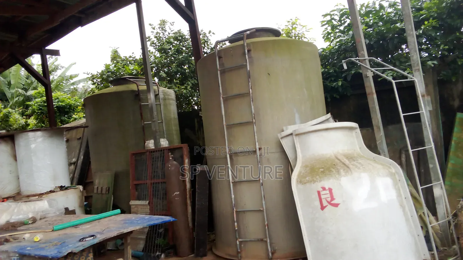 Chemical Tank and Water Tank
