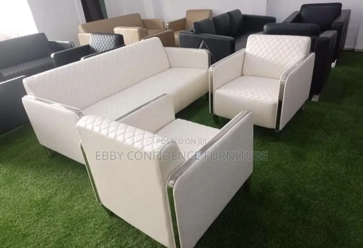 Pure Leather Sofa Chair 5 Seaters