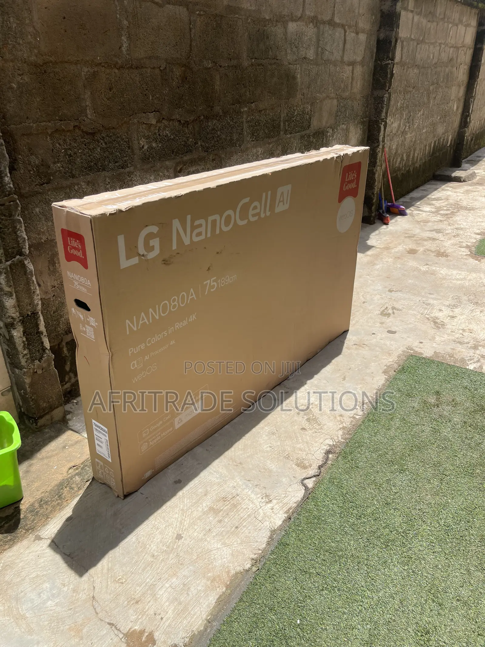 LG 75NANO80T6A 75′′ Nano Smart TV – New Stock