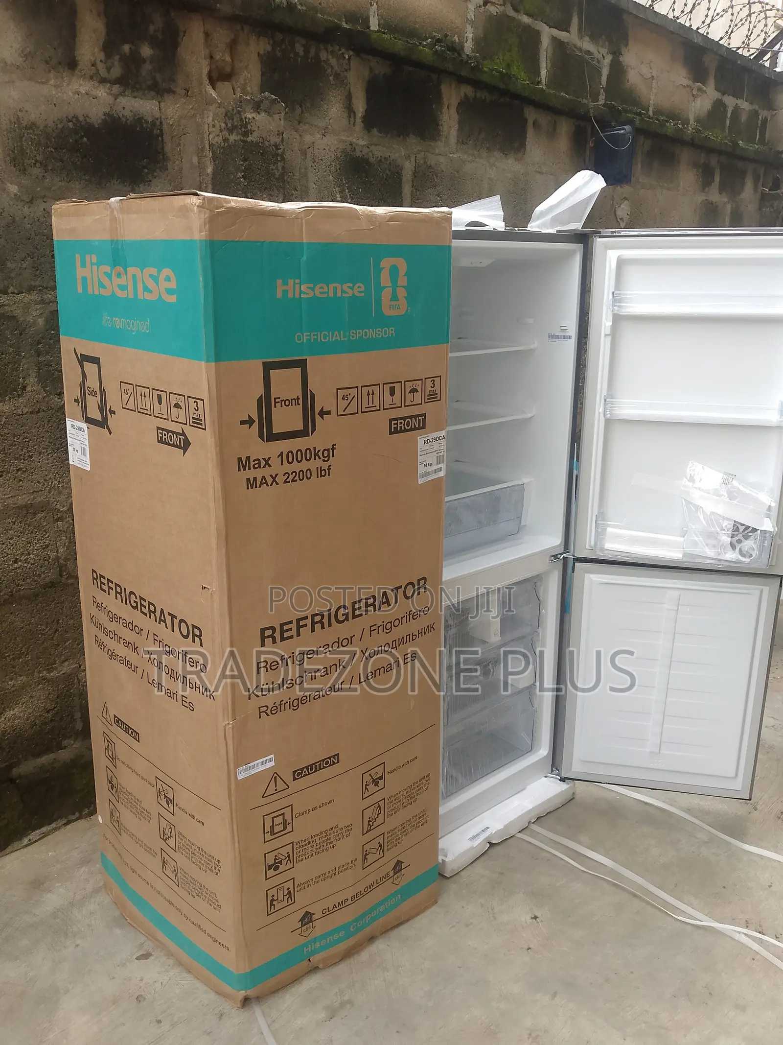 Hisense 225L Modern Double Door Fridge for Sale