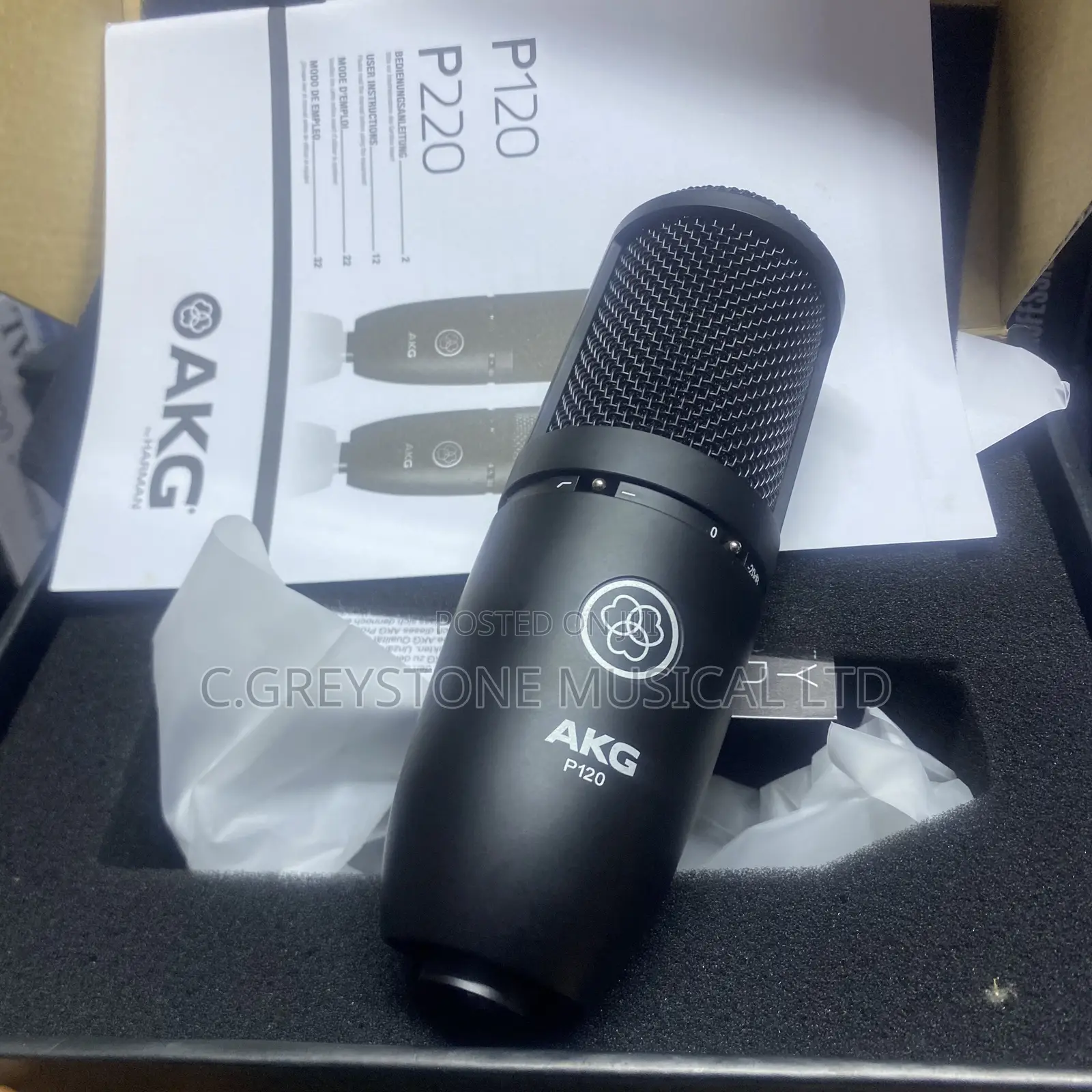 AKG- P120 Condenser Mic