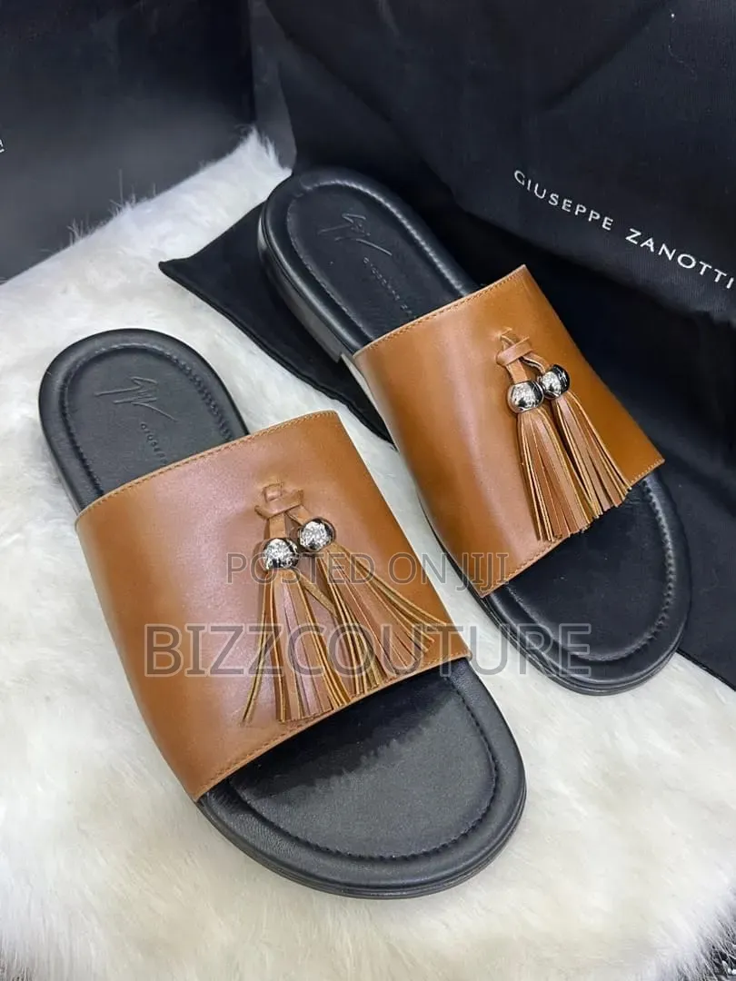 Original Zanotti Men's Slippers 100% Authentic Guaranteed