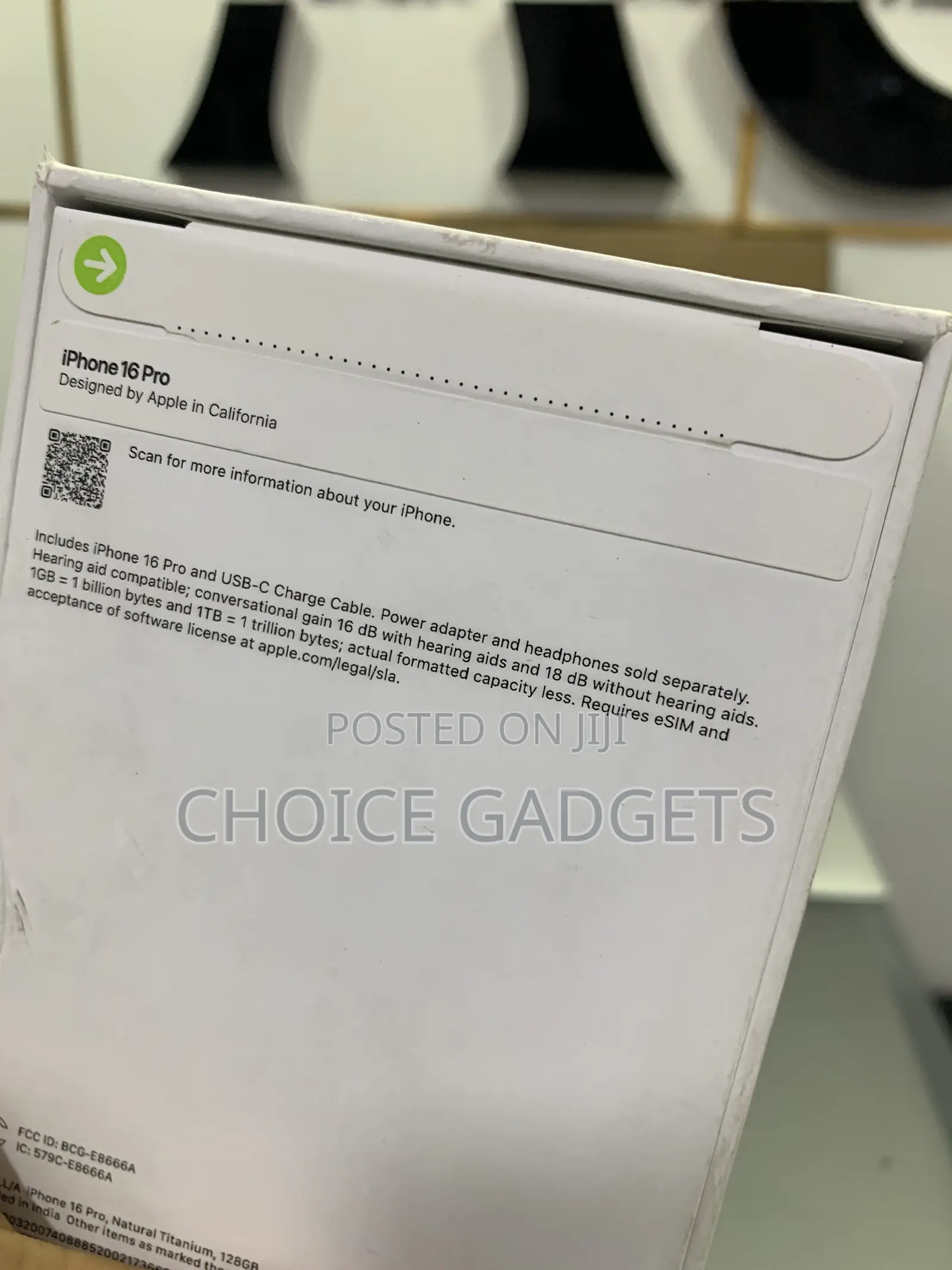New Apple iPhone 16 Pro 128 GB Gray
