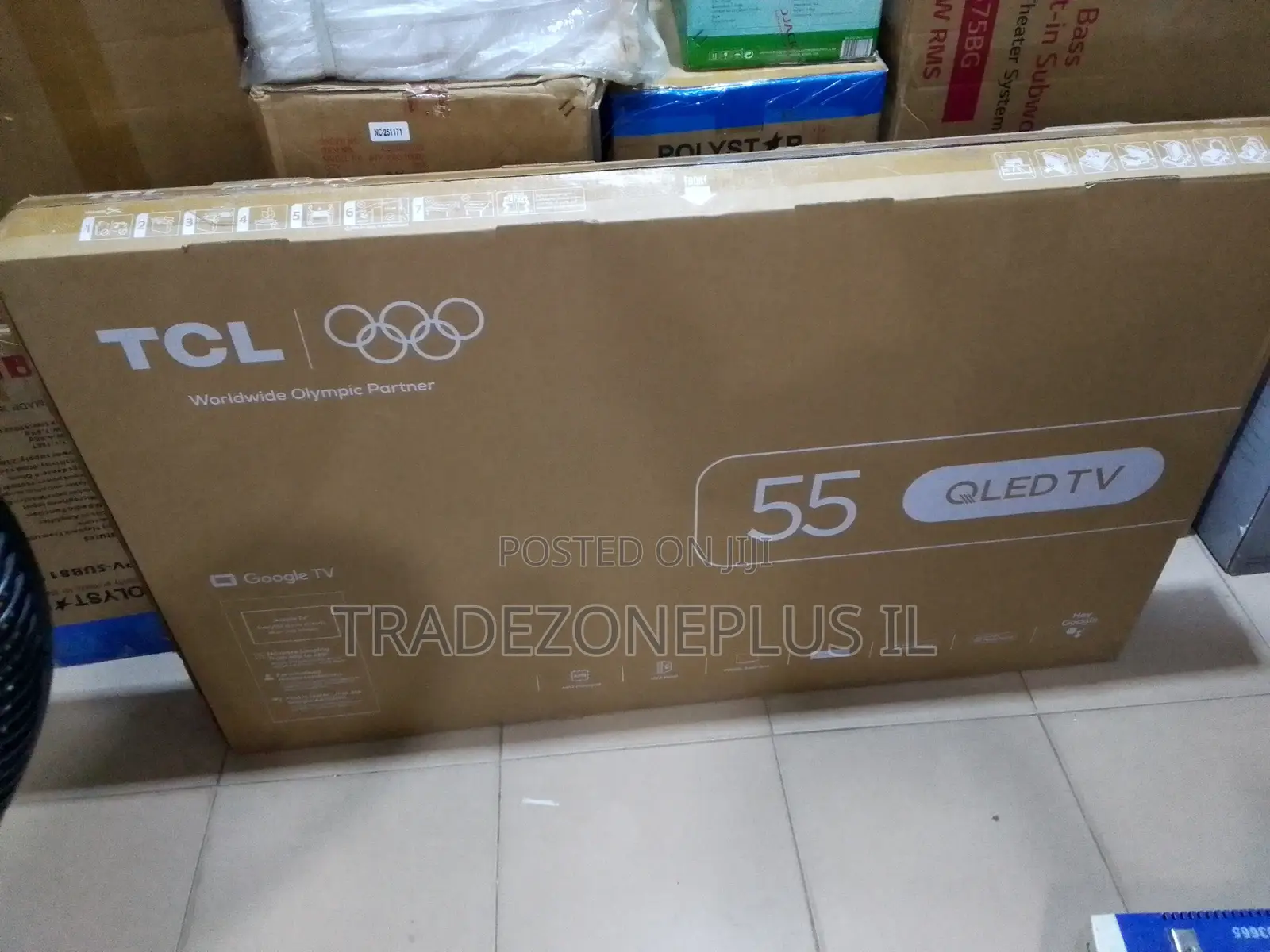 TCL 55T6D 55” QLED TV – Premium Smart Display
