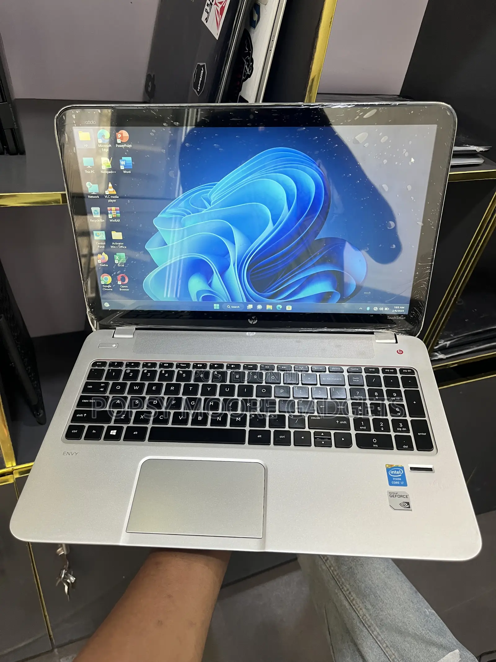 Laptop HP Envy 15t 8GB Intel Core i7 SSD 128GB