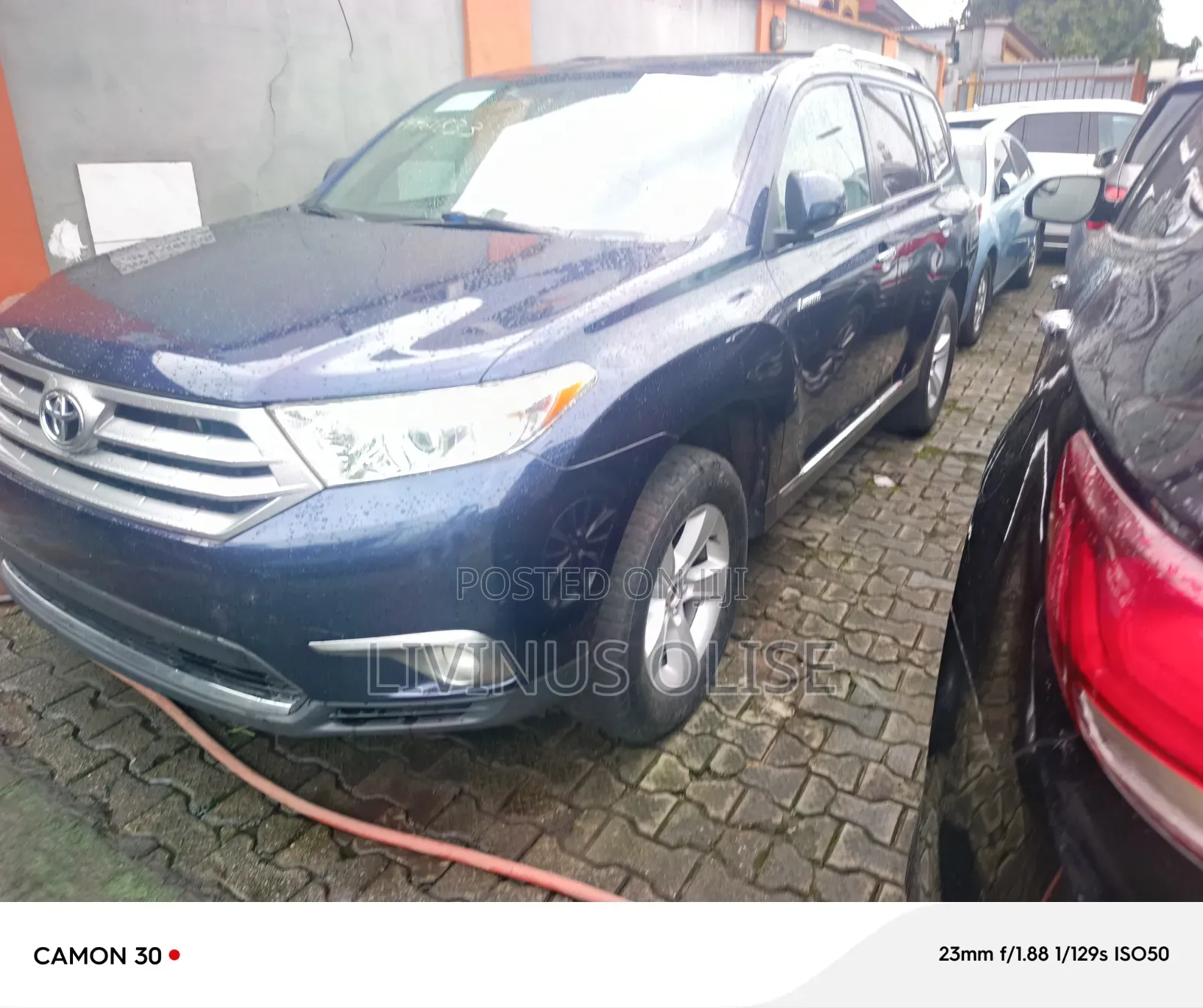 Toyota Highlander 2013 Blue
