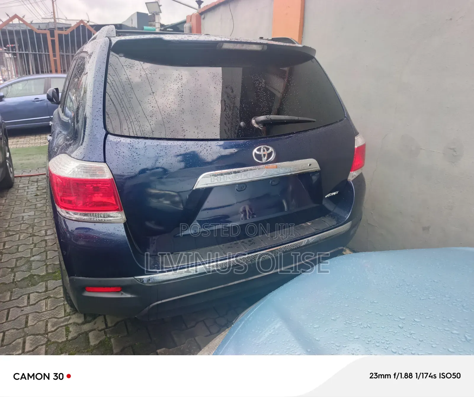 Toyota Highlander 2013 Blue