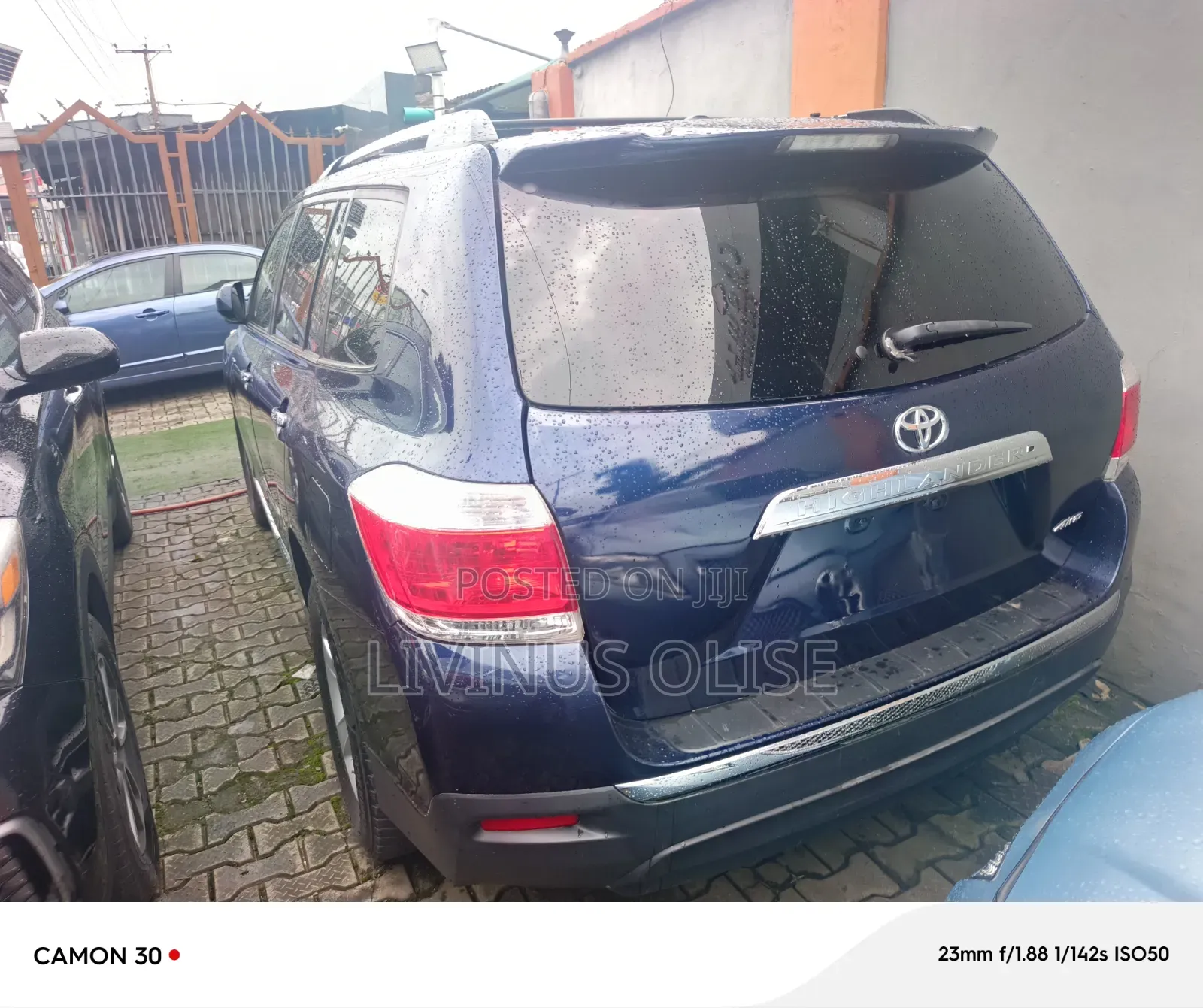 Toyota Highlander 2013 Blue