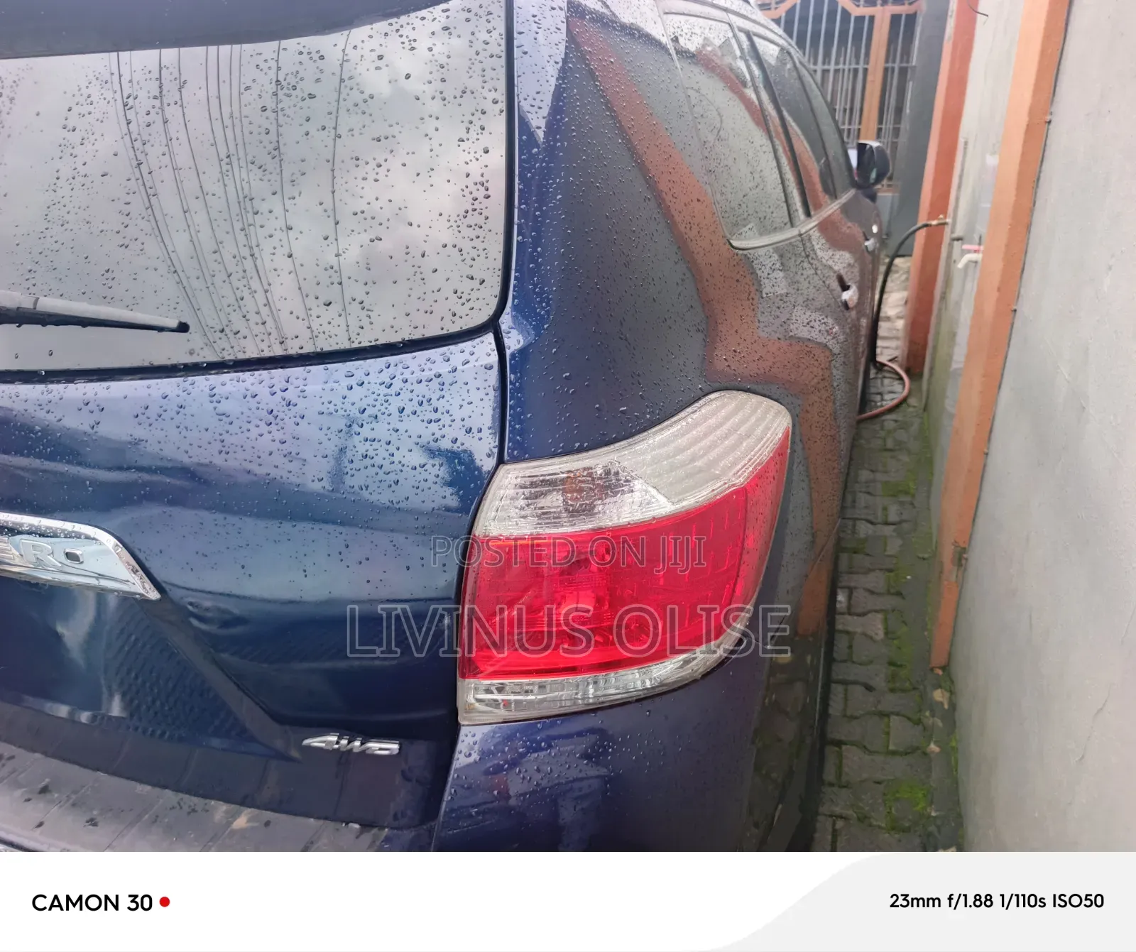 Toyota Highlander 2013 Blue