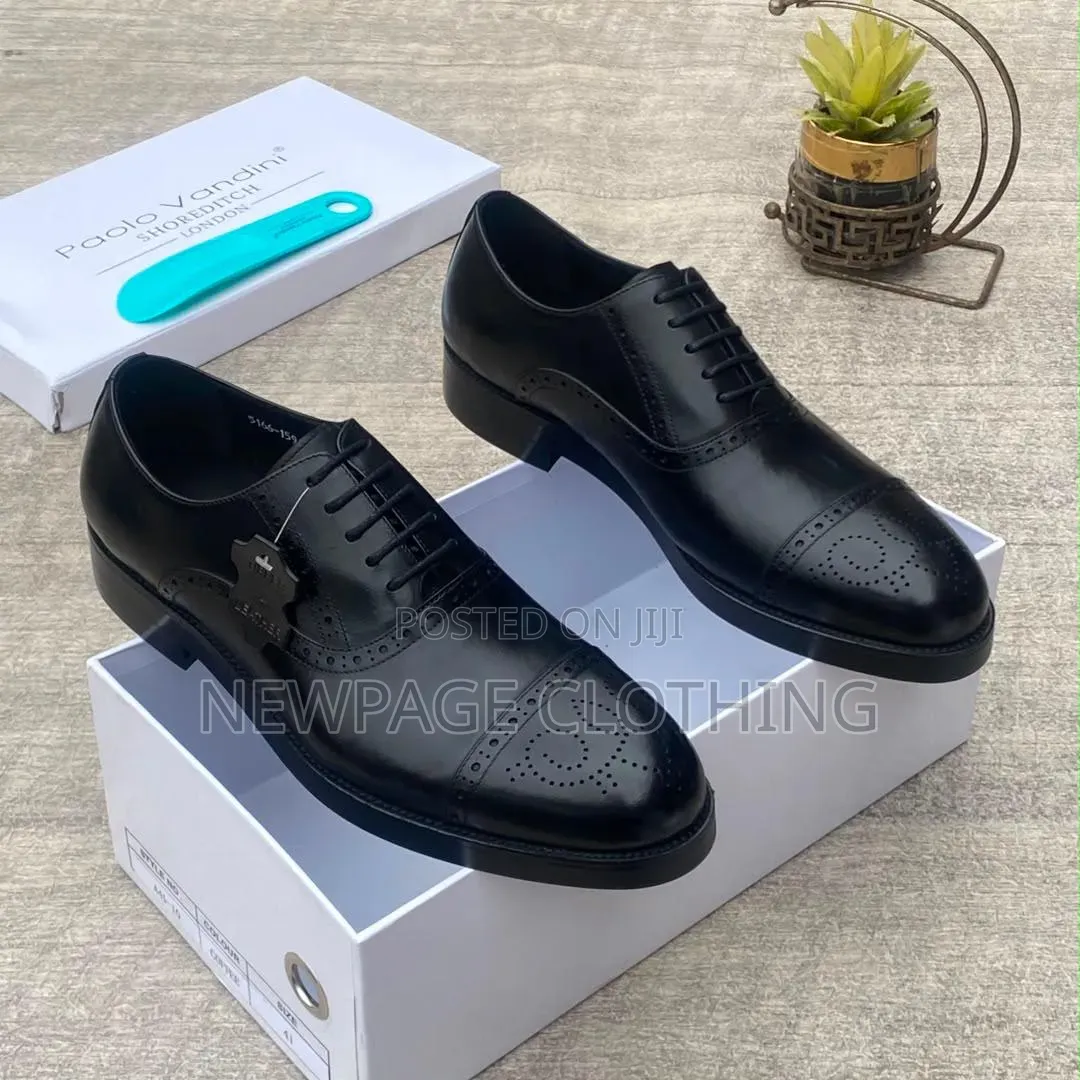 Stylish Men’s Turkish Italian Leather Shoes – Chunky Sole