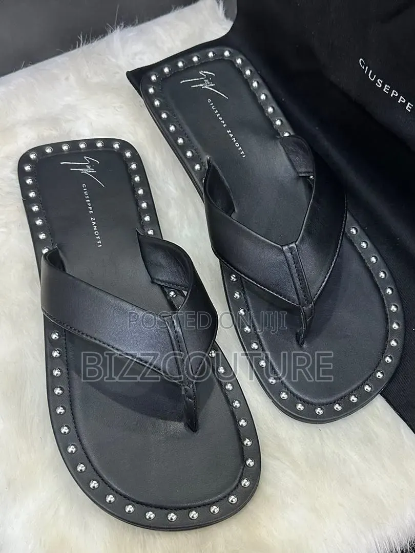 Original Zanotti Men's Slippers 100% Authentic Guaranteed