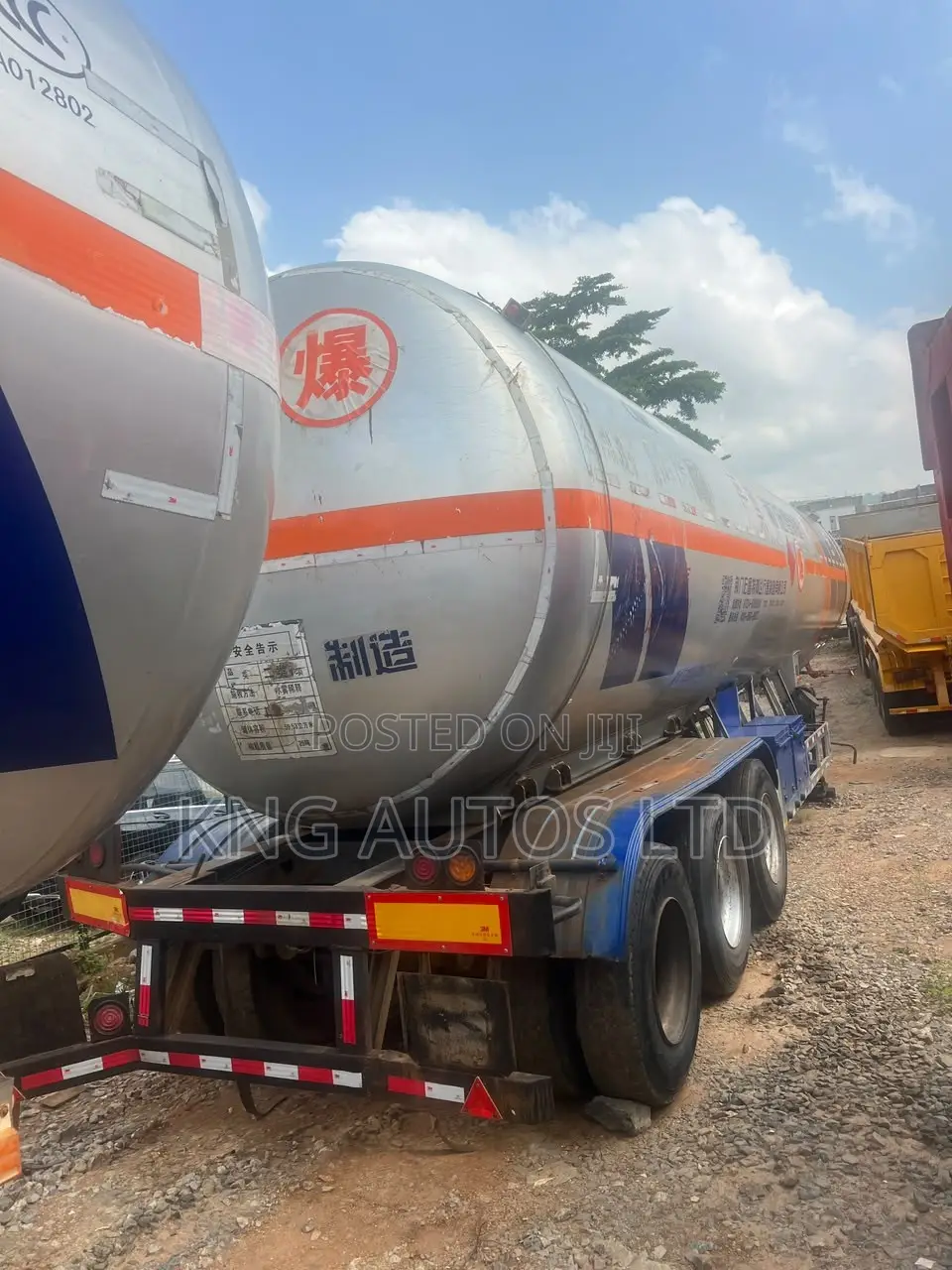 LpG Triple Axle Tank