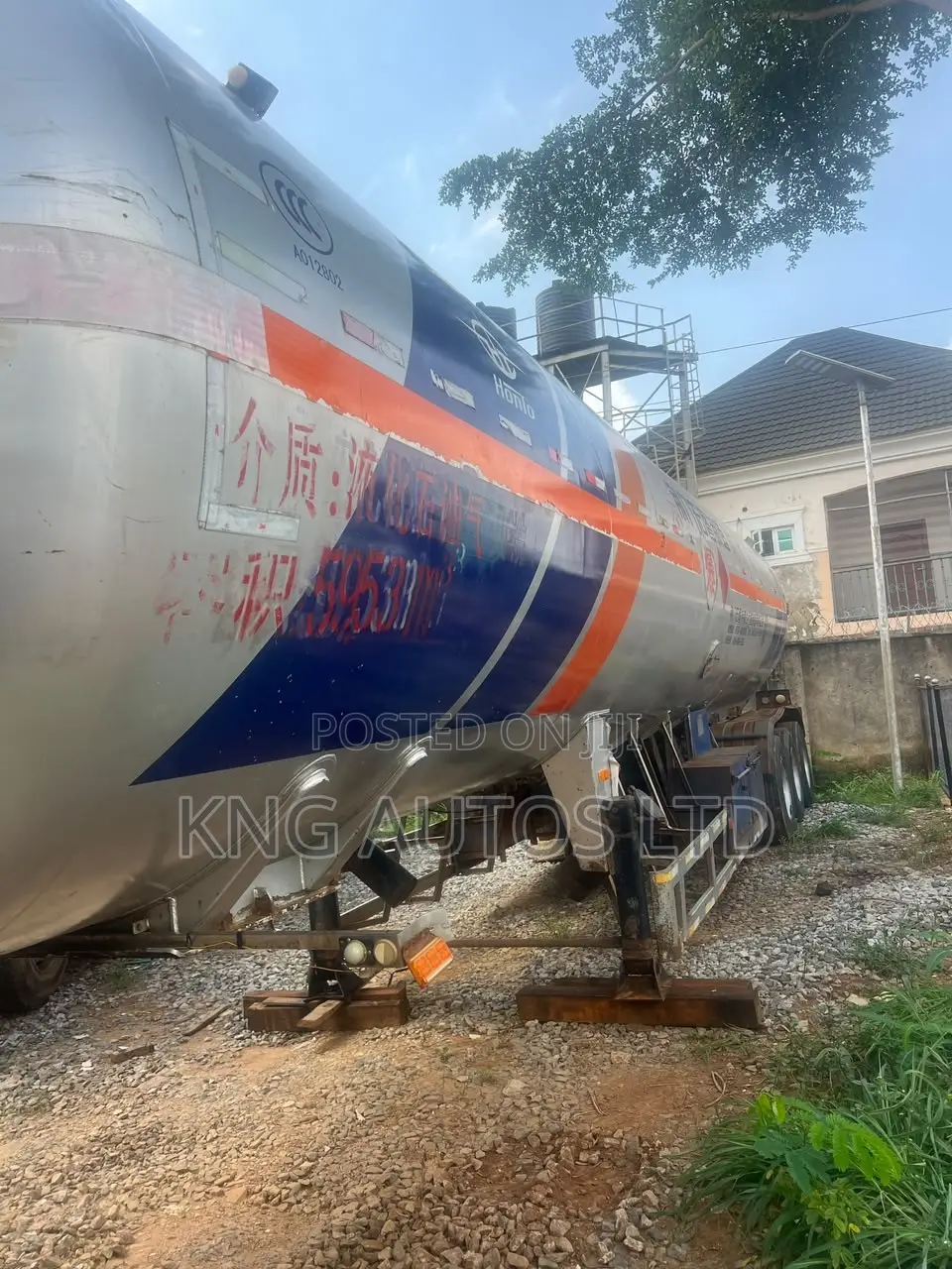 LpG Triple Axle Tank