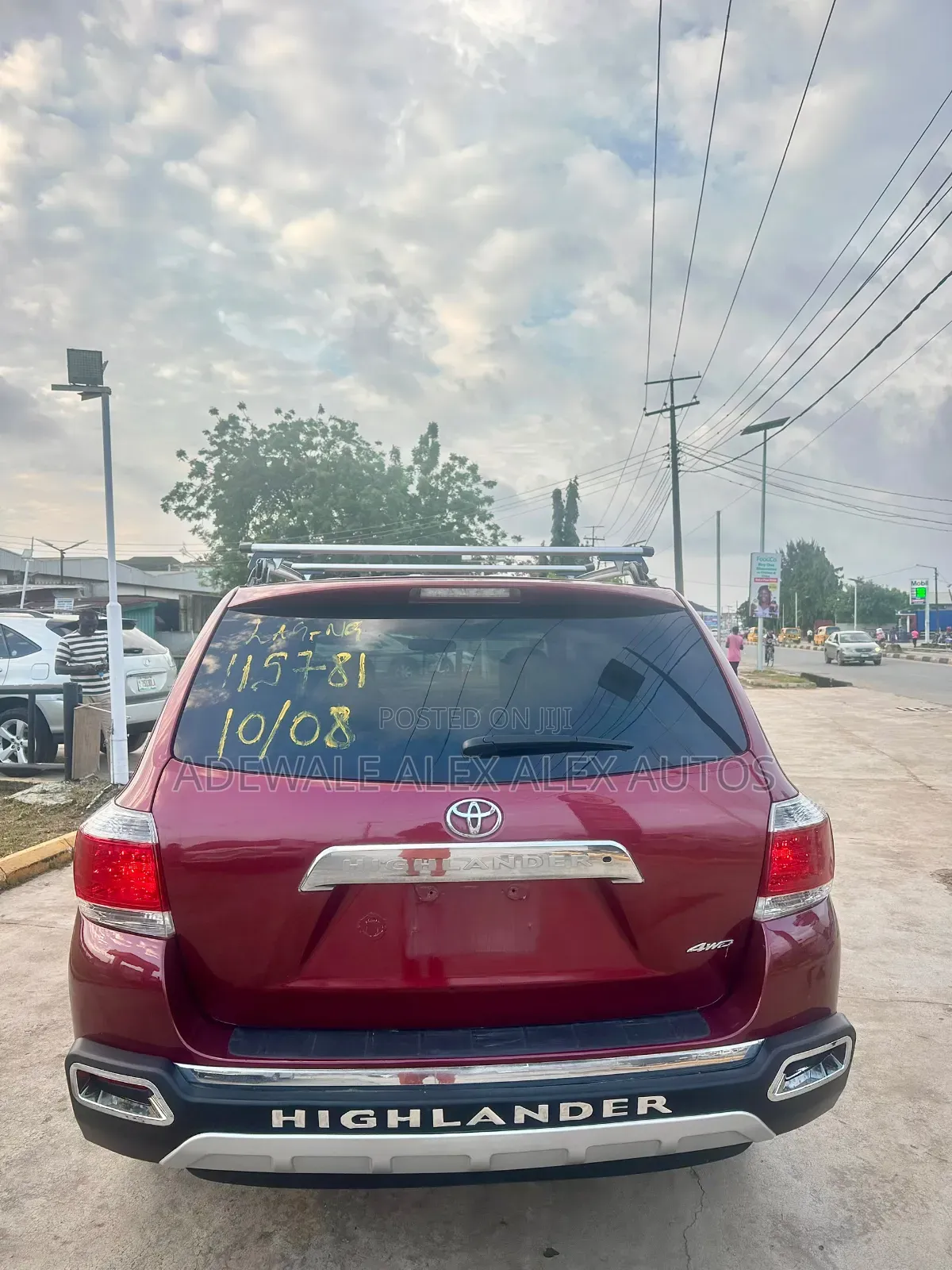 Toyota Highlander 2009 Burgundy