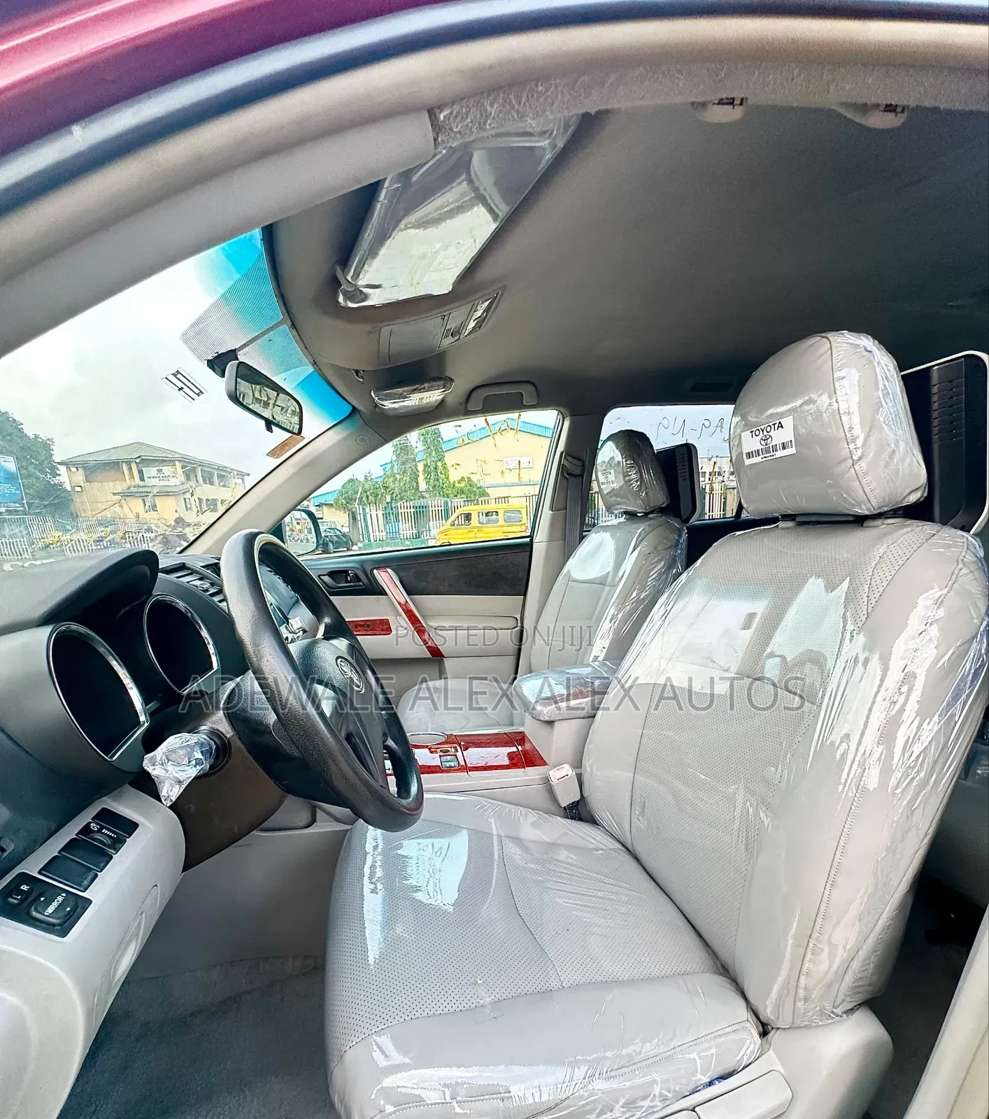 Toyota Highlander 2009 Burgundy