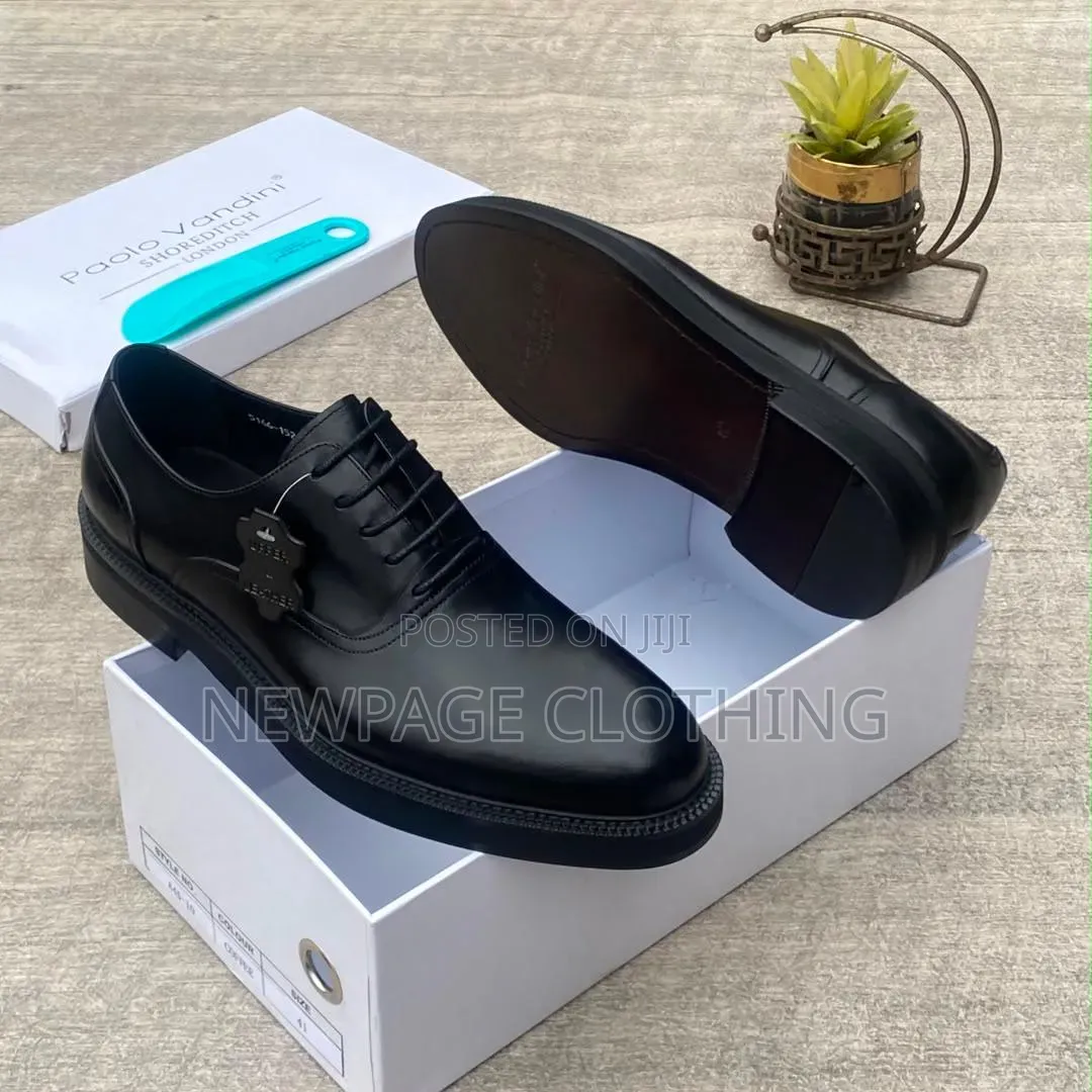 Men’s Luxury Leather Shoes – Turkish Italian Big Sole