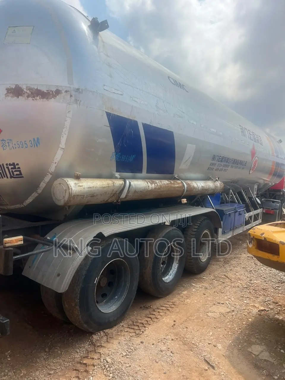 LpG Triple Axle Tank