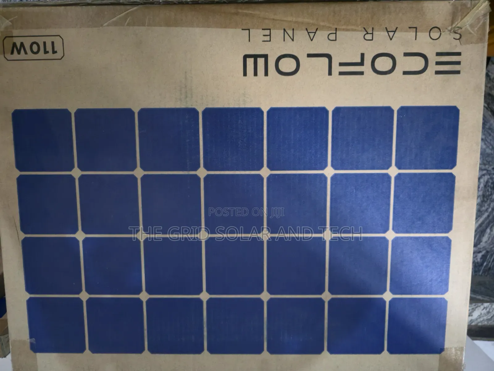 EcoFlow 110W Portable Solar Panel – High Efficiency Foldable!
