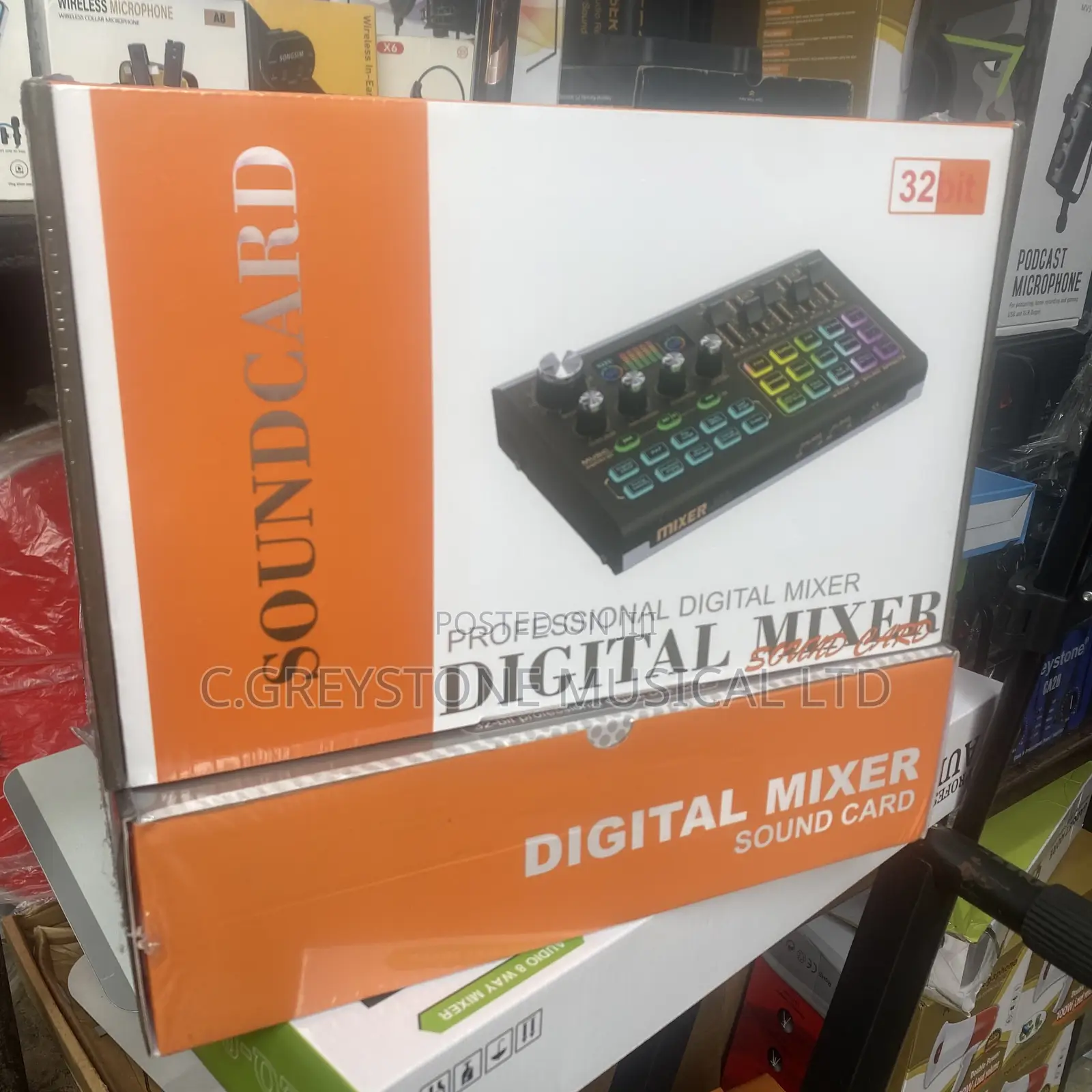 X9 Podcast Digital Mixer