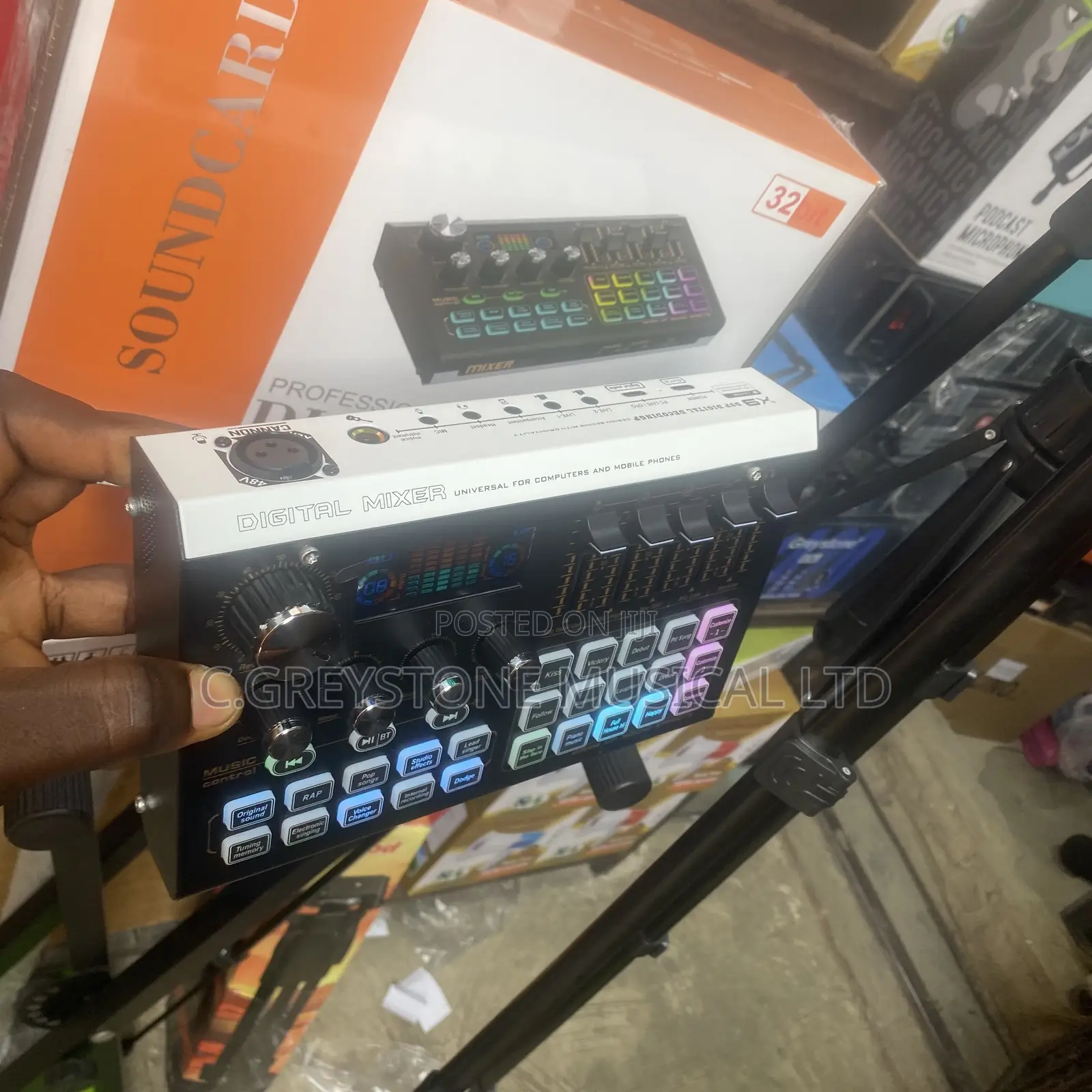 X9 Podcast Digital Mixer