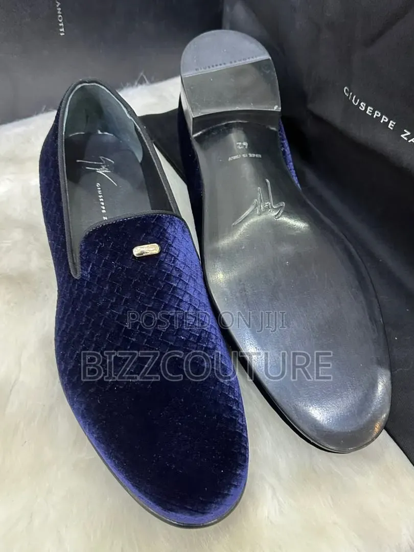 Original Italian Zanotti Men's Loafers 100% Authentic Guaranteed