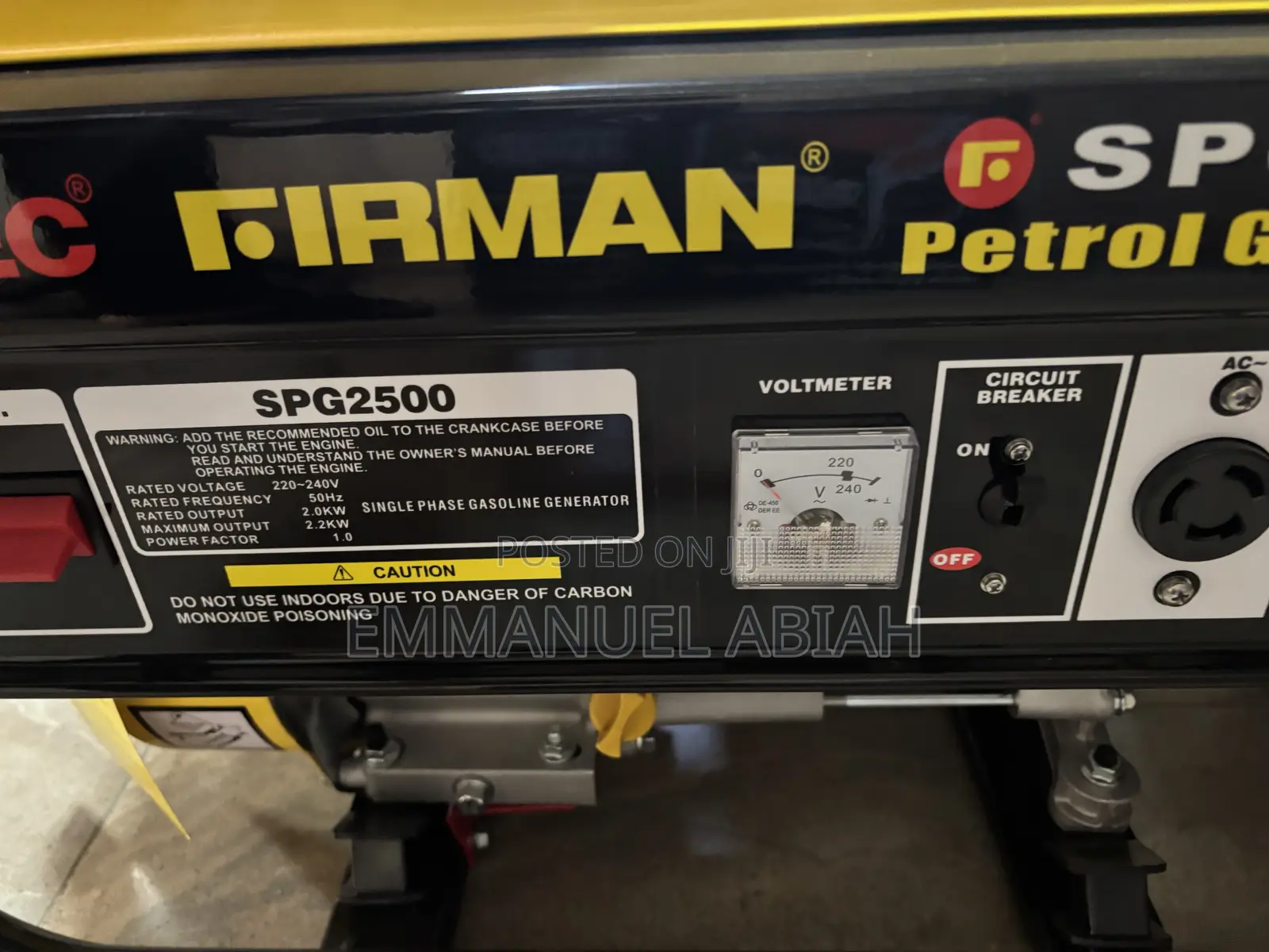 Sumec Firman 2kva Generator
