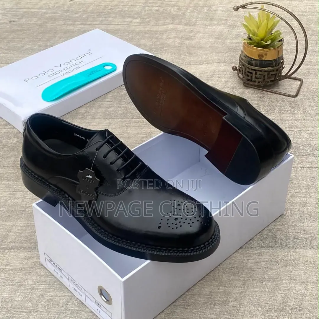 Men’s Big Sole Dress Shoes – Turkish Italian Leather