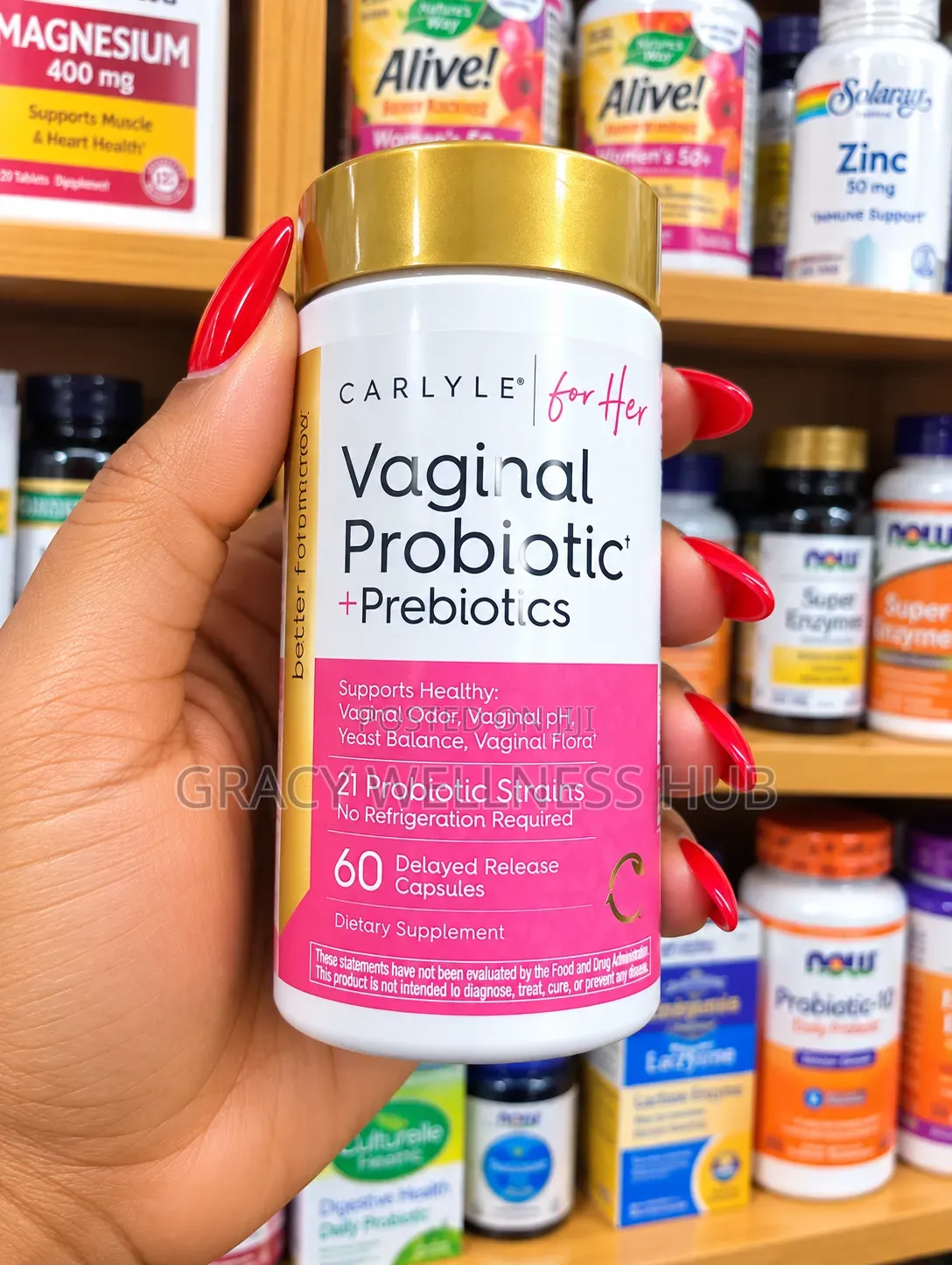 CARLYLE for Her Vaginal Probiotics + Prebiotics