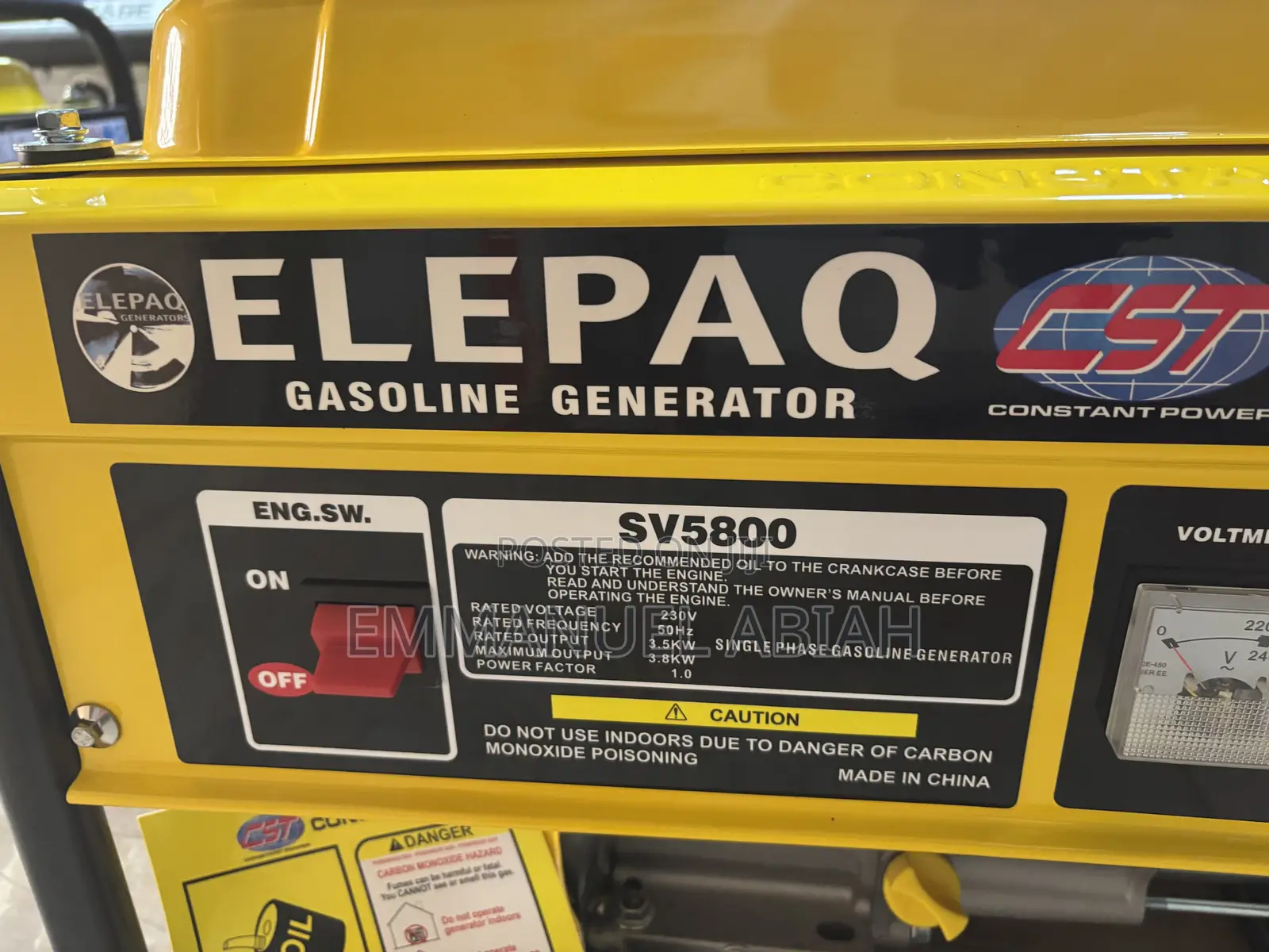 Elepaq 3kva Generator