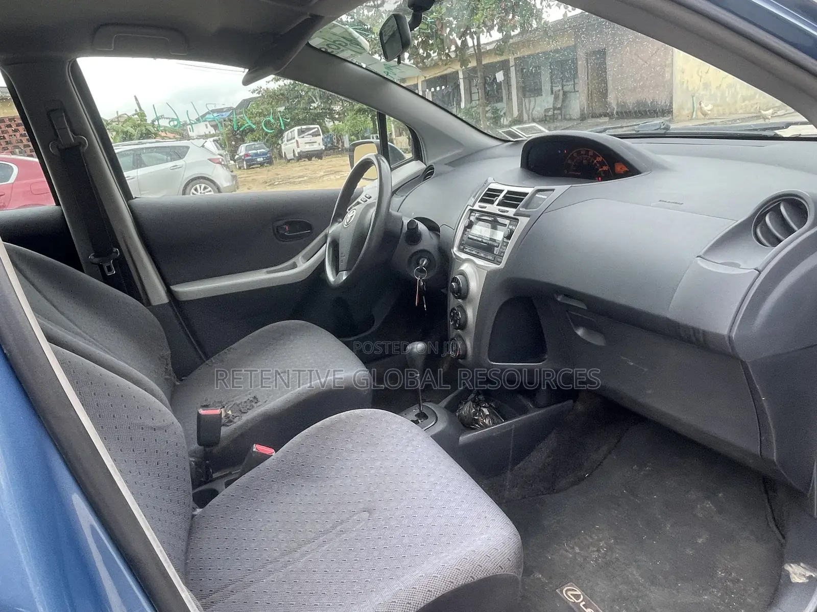 Toyota Yaris 2010 Blue