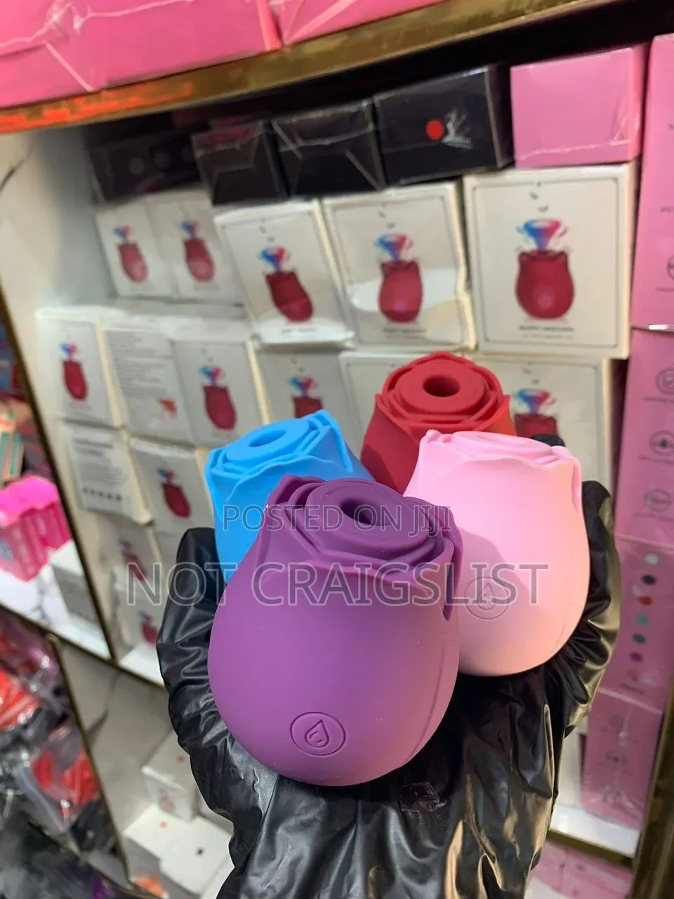 Original Rose Vibrator Sucker Toy – Pay on Delivery, Same Day