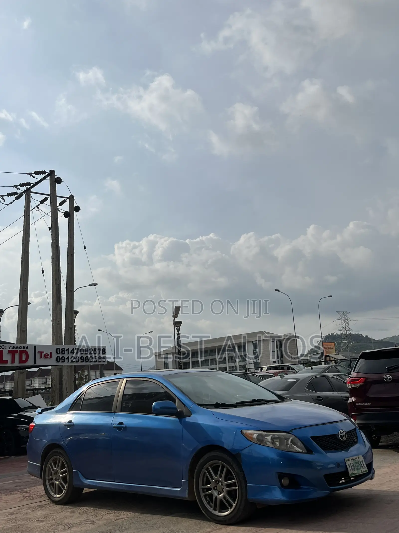 Toyota Corolla 2008 Blue