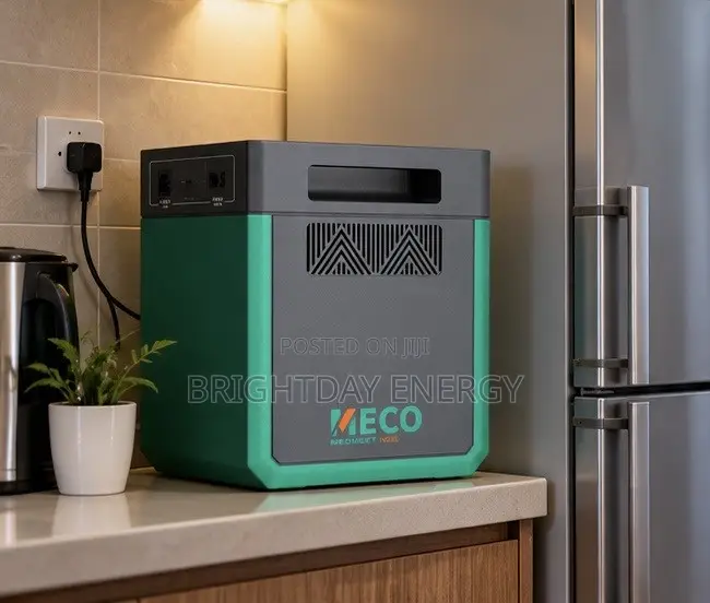 MECO 2kWh 1200W Portable Solar Generator | LiFePO4 Power Station
